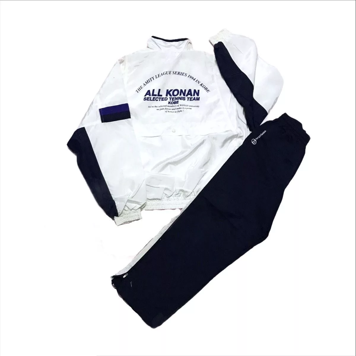 Sergio Tacchini Light Jackets Sergio Tacchini × Vintage Vintage Sergio Tacchini Jacket White