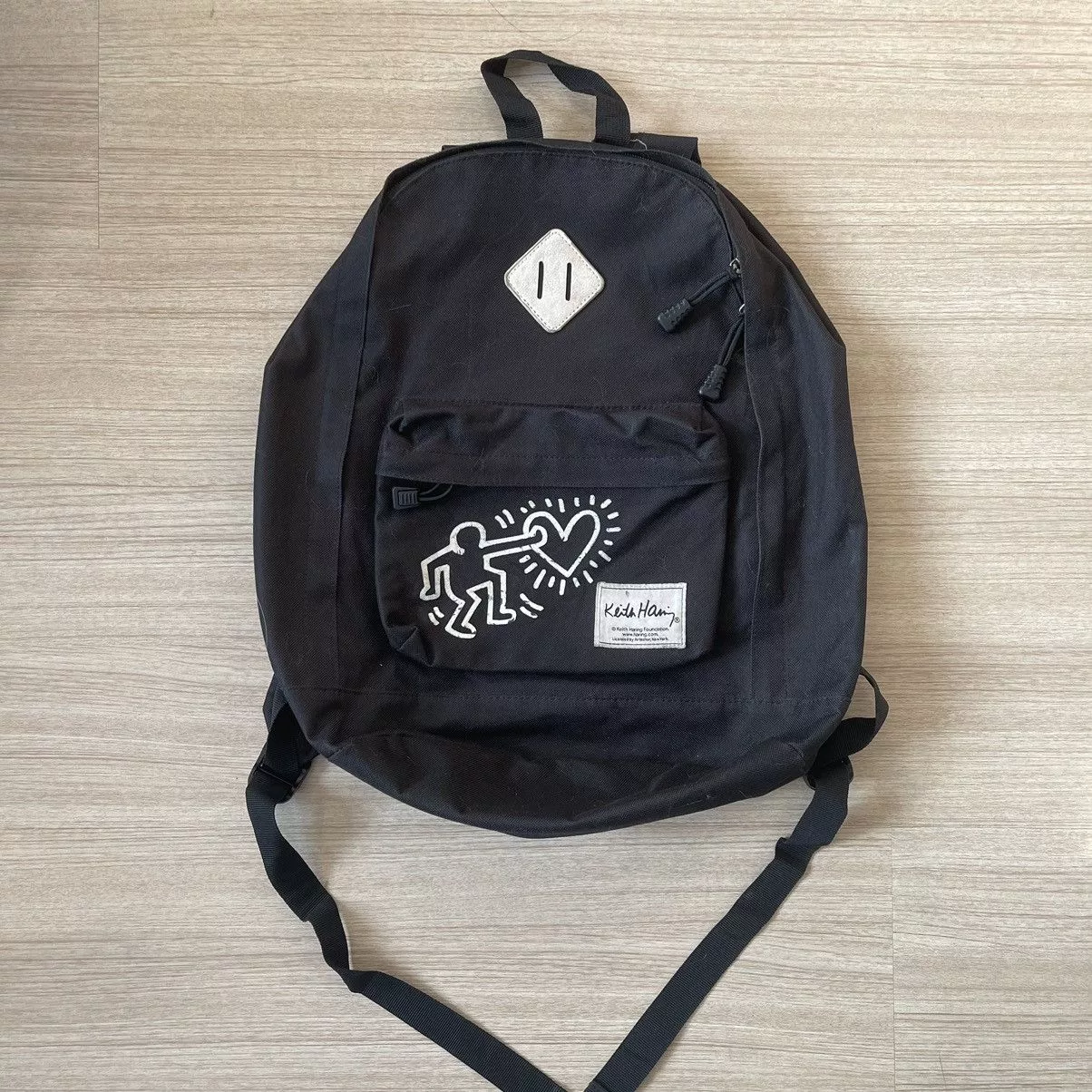 Keith Haring Bags Luggage Keith Haring Foundation Backpack Black Vintage