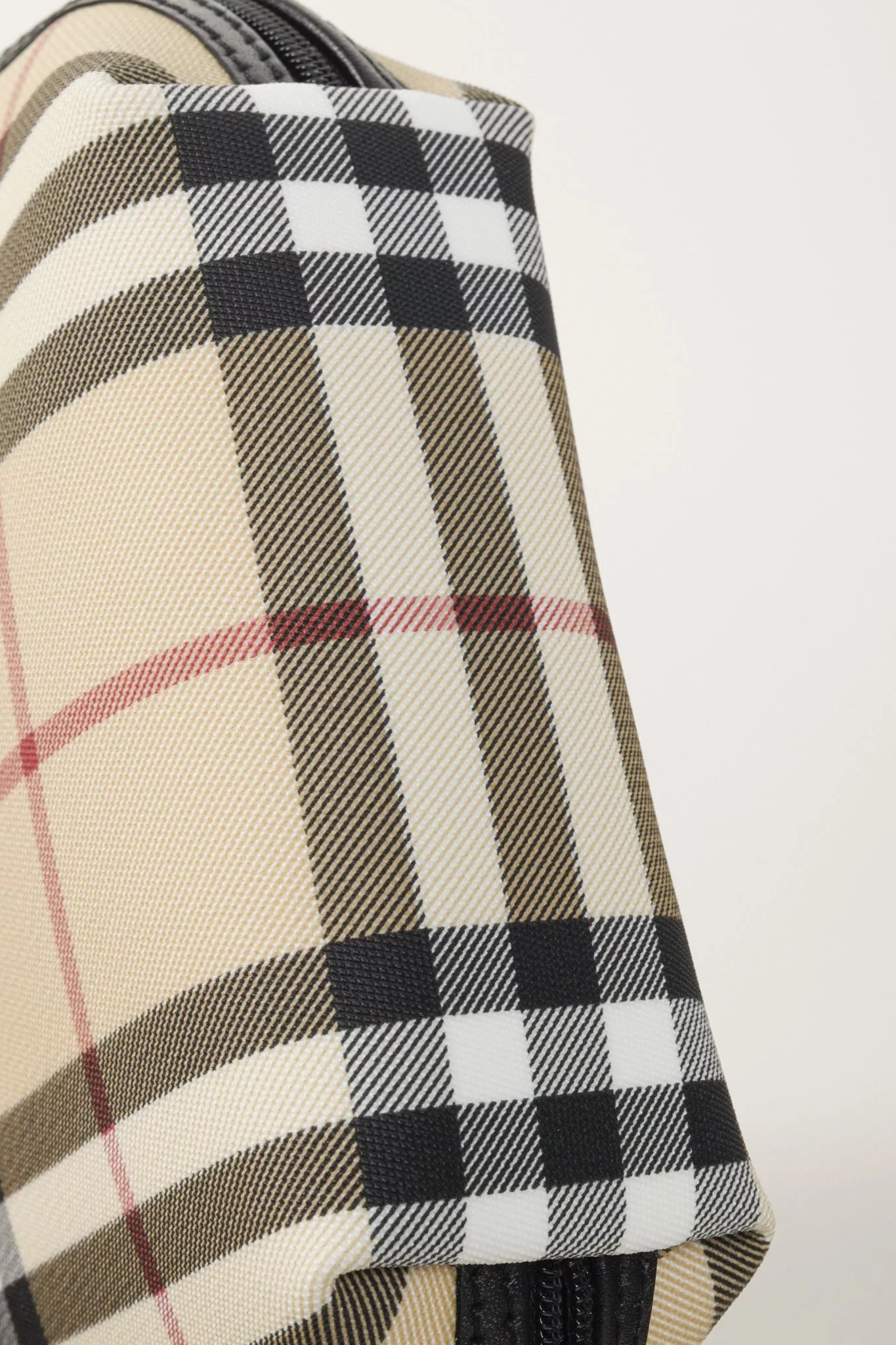 Burberry Toiletry Pouches Burberry Check Canvas Zip Around Pouch Multi