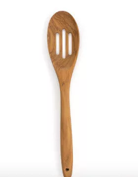 Olive Wood Slotted Spoon