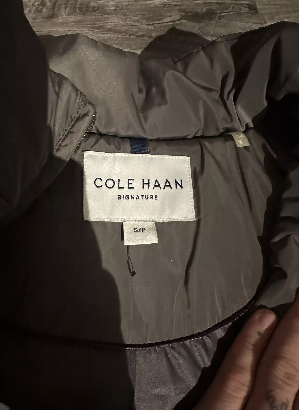 Cole Haan Down Jackets Cole Haan Down Fitted Long Winter Jacket Gray