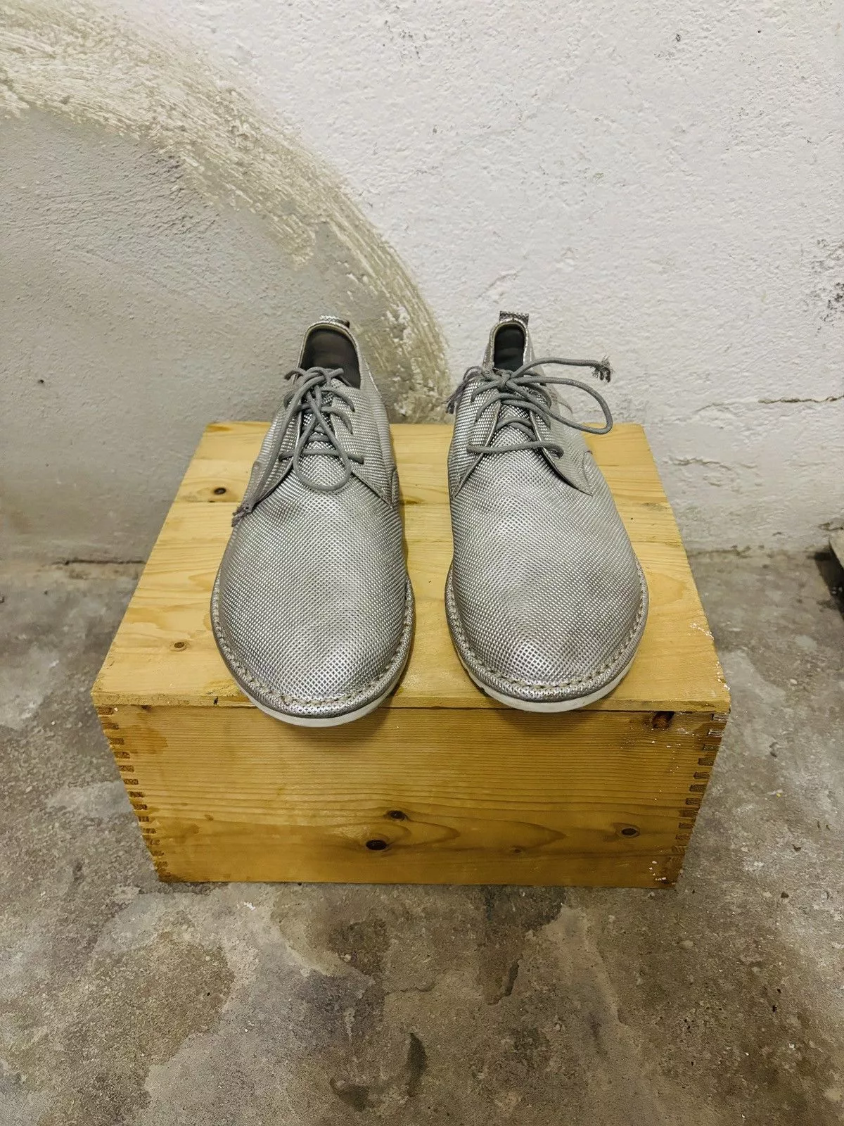 Marsell Low Top Sneakers Marsell Sneaker Silver