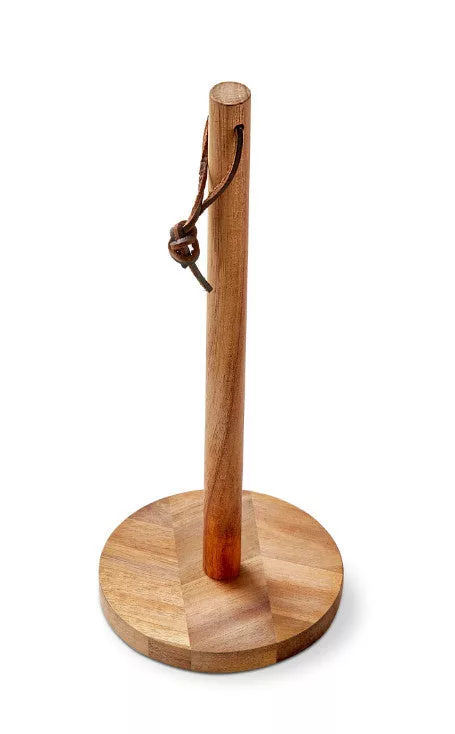 Acacia Wood Paper Towel Holder