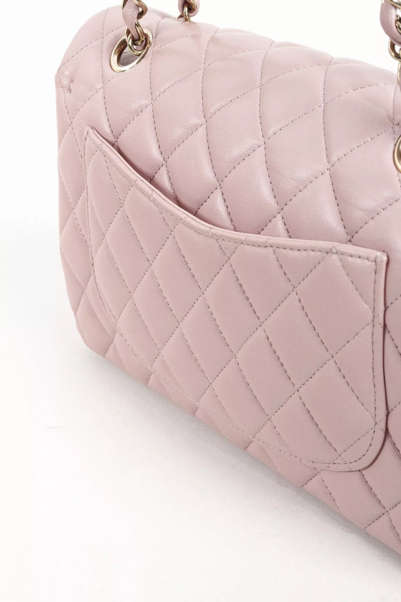 Chanel Shoulder Bags Chanel CC Mini Rectangle Flap Bag Pink