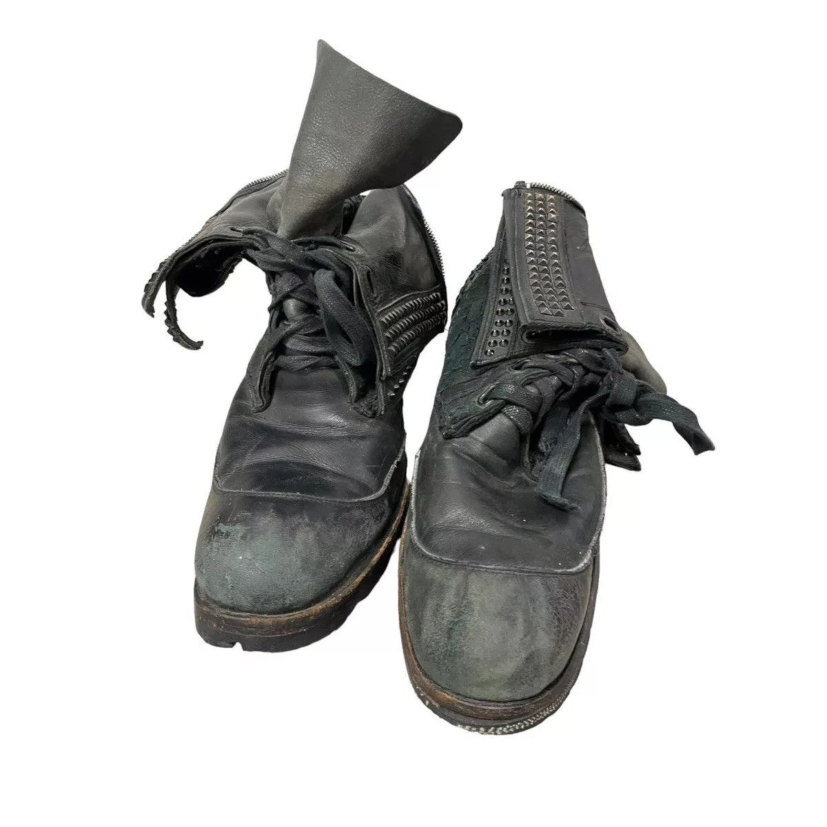 KMRii Boots Kmrii crush python boots Black