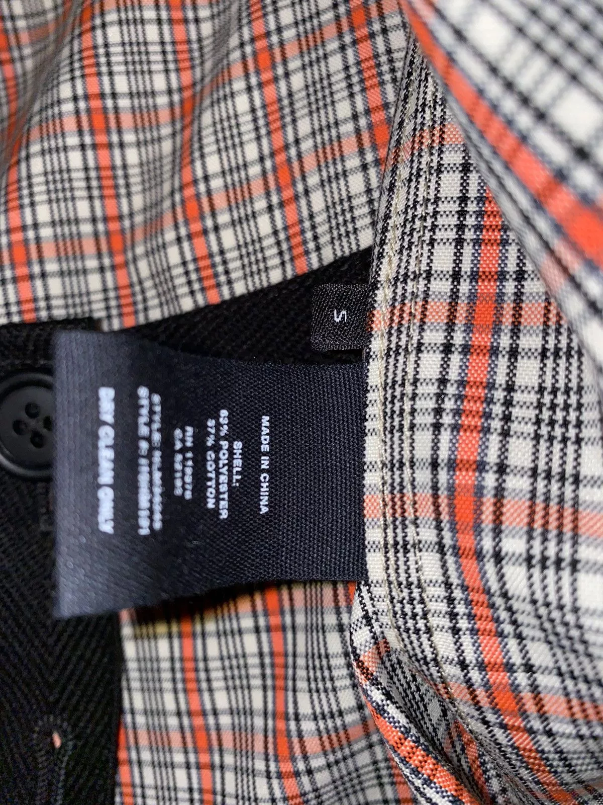 Helmut Lang Light Jackets FW19 Helmut Lang Technoplaid Water Resistant Jacket Multi