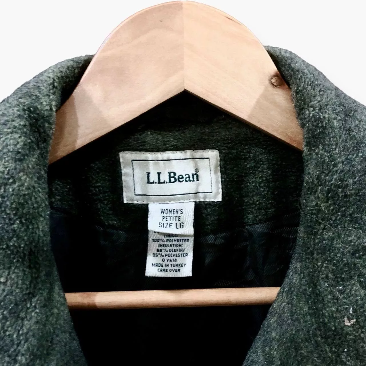 L.L. Bean Jackets L.L. Bean × Vintage L.L.BEAN WOOL BUTTON UP JACKET Green