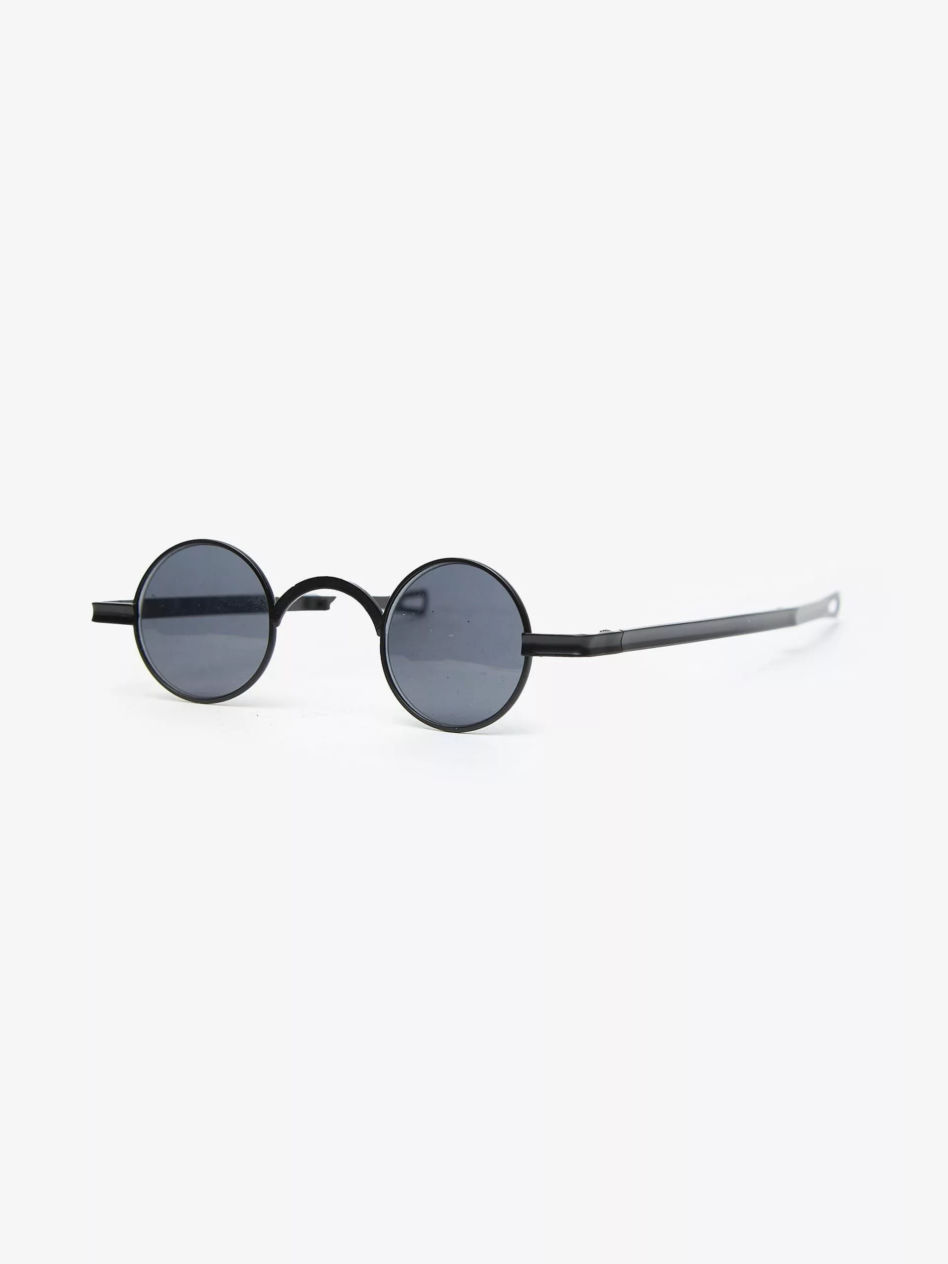 Vintage Glasses Vintage Black Thin Round Sunglasses
