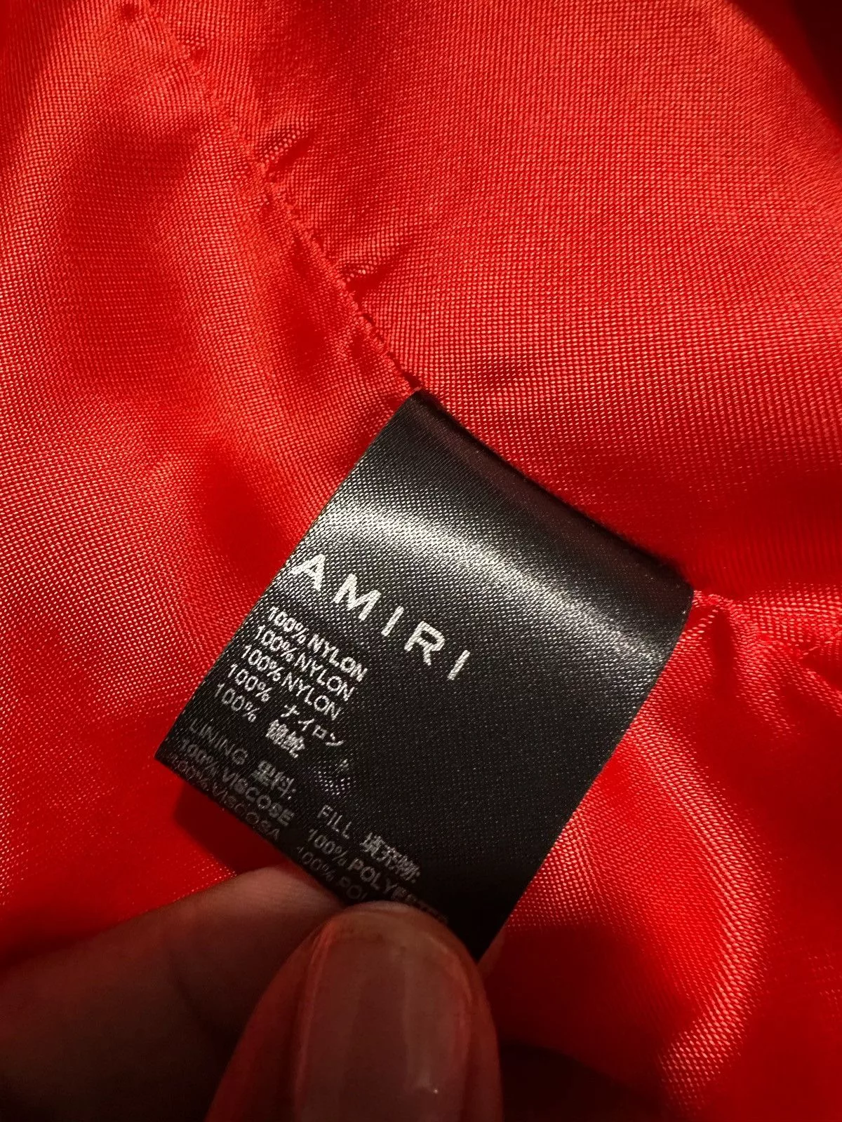 Amiri Bombers Amiri Bone Bomber Jacket Black