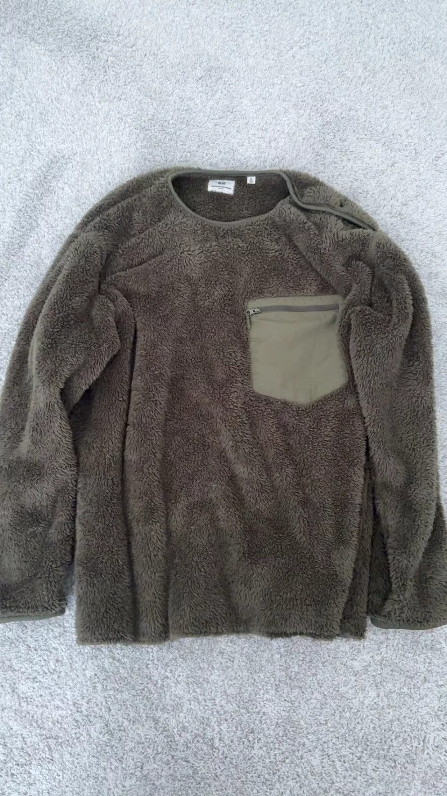 Engineered Garments Sweatshirts Hoodies Engineered Garments × Uniqlo Engineered Garments x Uniqlo Fleece Green