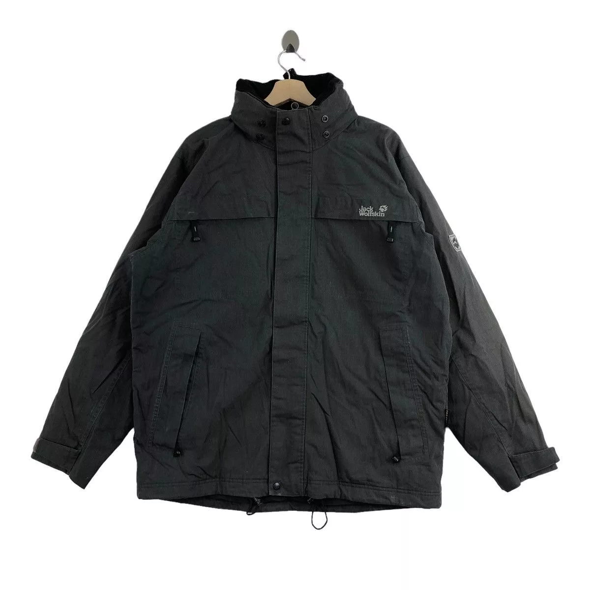 Jack Wolfskin Light Jackets JACK WOLFSKIN Jacket Waterproof Winter Jacket Outdoor Gray Gorpcore