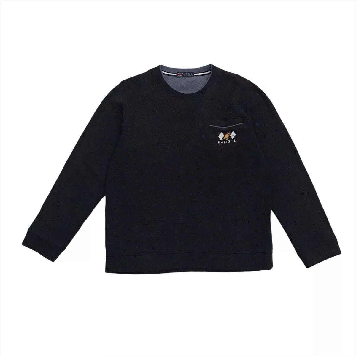 Kangol Sweatshirts Hoodies Kangol Single Pocket Sweatshirt Blue Streetwear