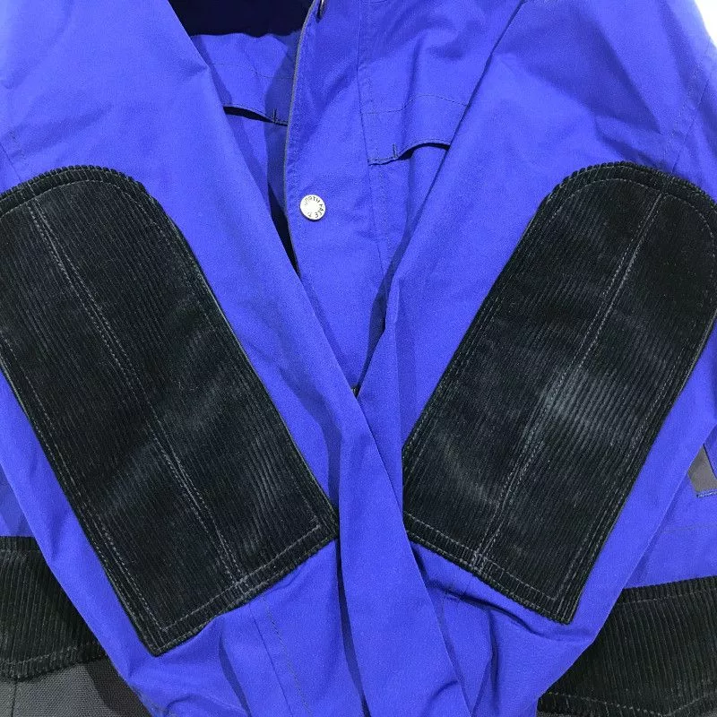 Junya Watanabe Light Jackets Junya Watanabe Jacket Contrasting Mountain Parka Blue