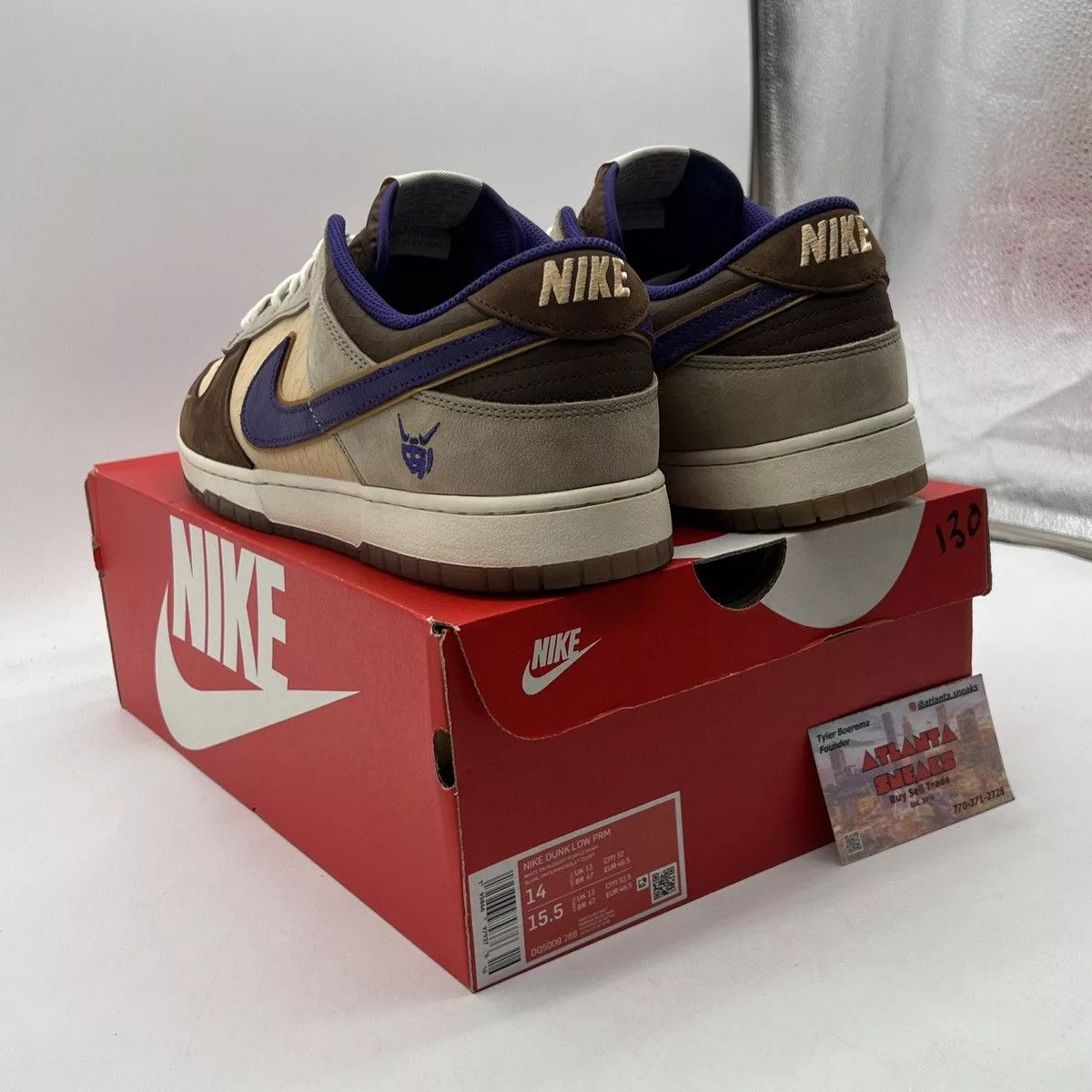 Nike Low Top Sneakers Nike dunk low Setsubun Brown