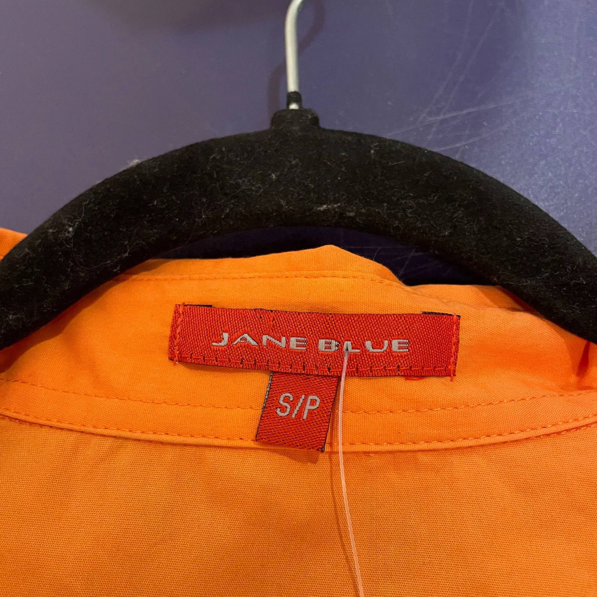 Other Button Ups Other S - Y2K Jane Blue Orange Button Up
