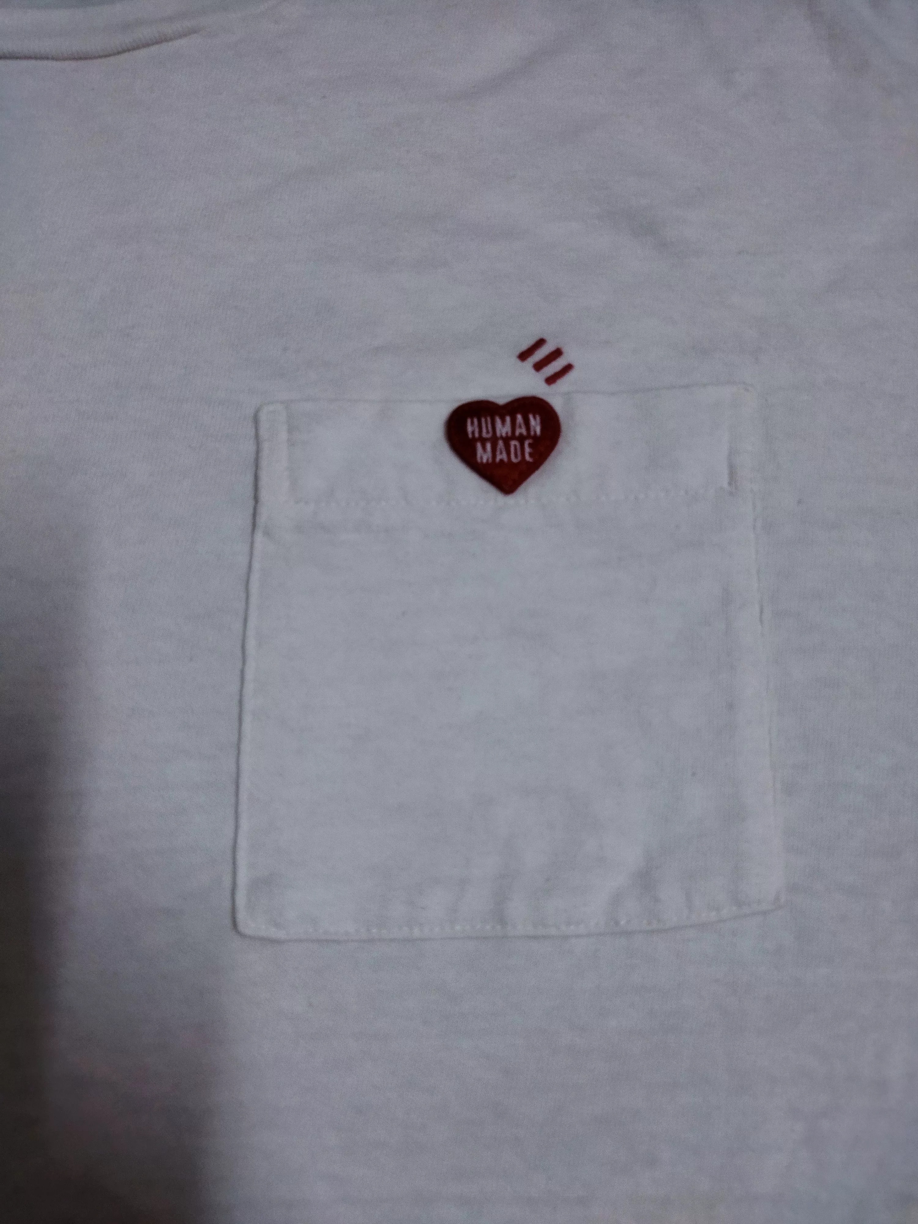 Human Made Long Sleeve T Shirts Human Made Tee White