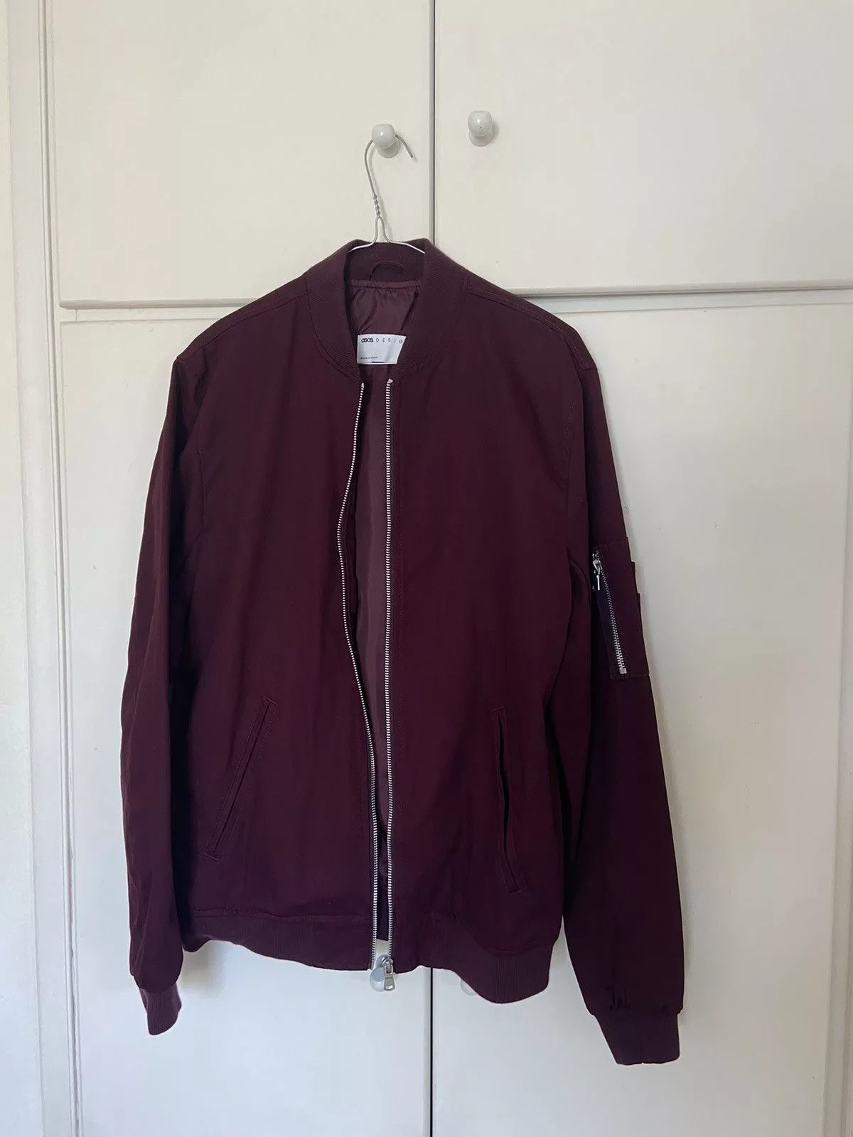Asos Bombers Asos Bomber jacket Red