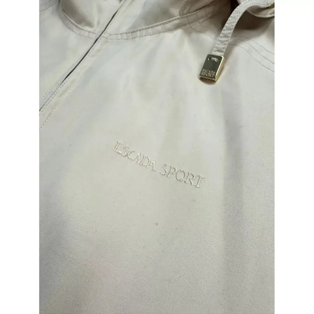 Escada Coats Escada Coat Beige Size S