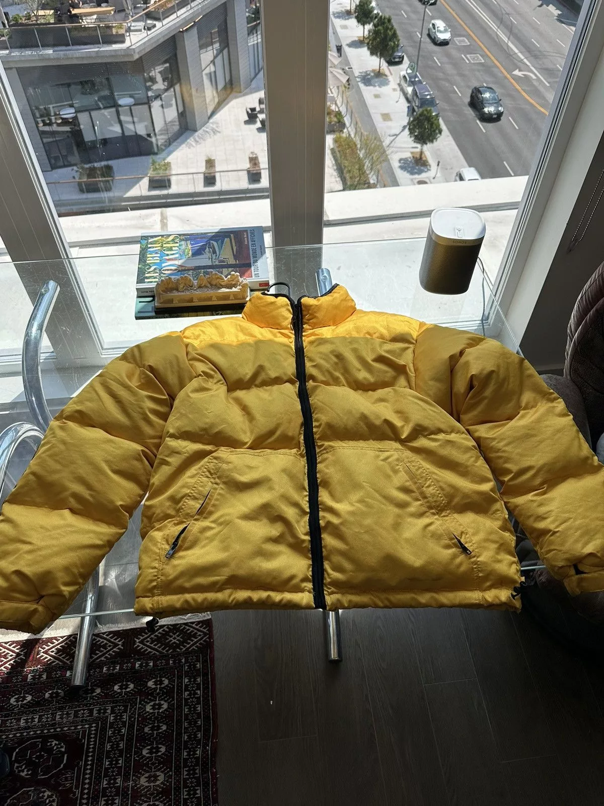 Supreme Heavy Coats Supreme Yellow Puffer Reflective
