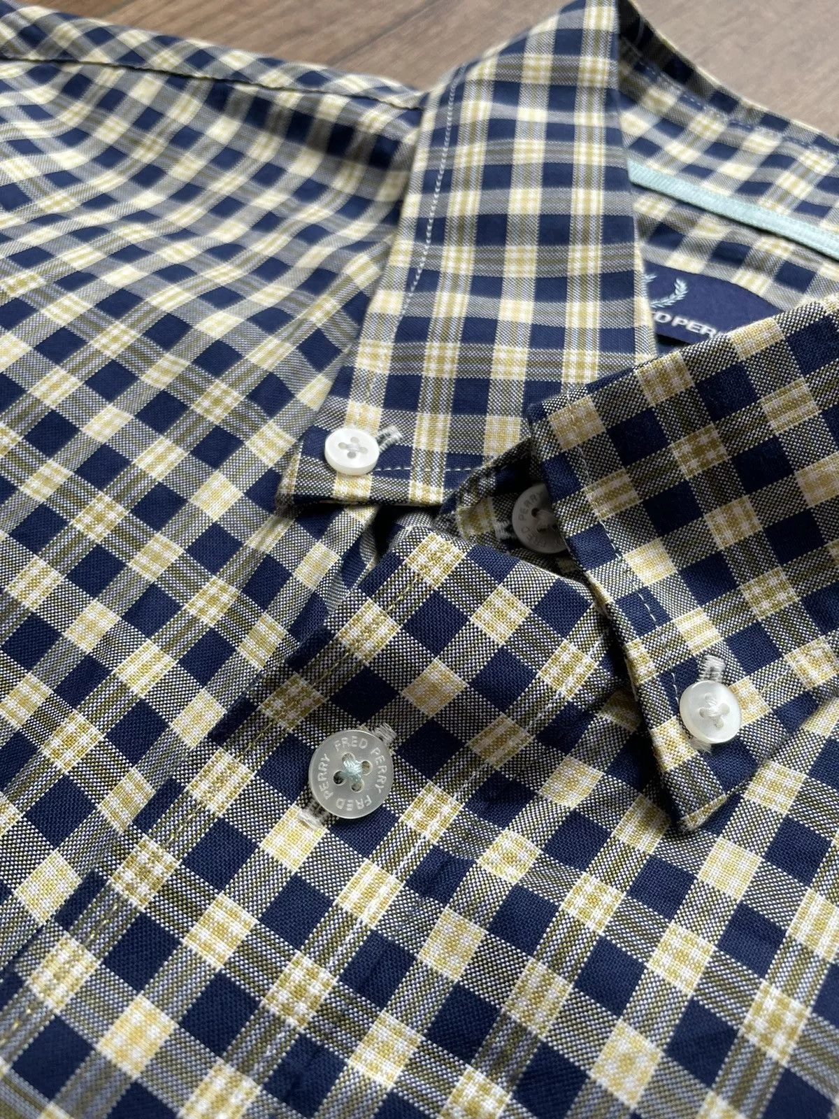 Fred Perry Shirts Button Ups Fred Perry × Vintage Fred Perry Shirt Short Sleeve Vintage Multi