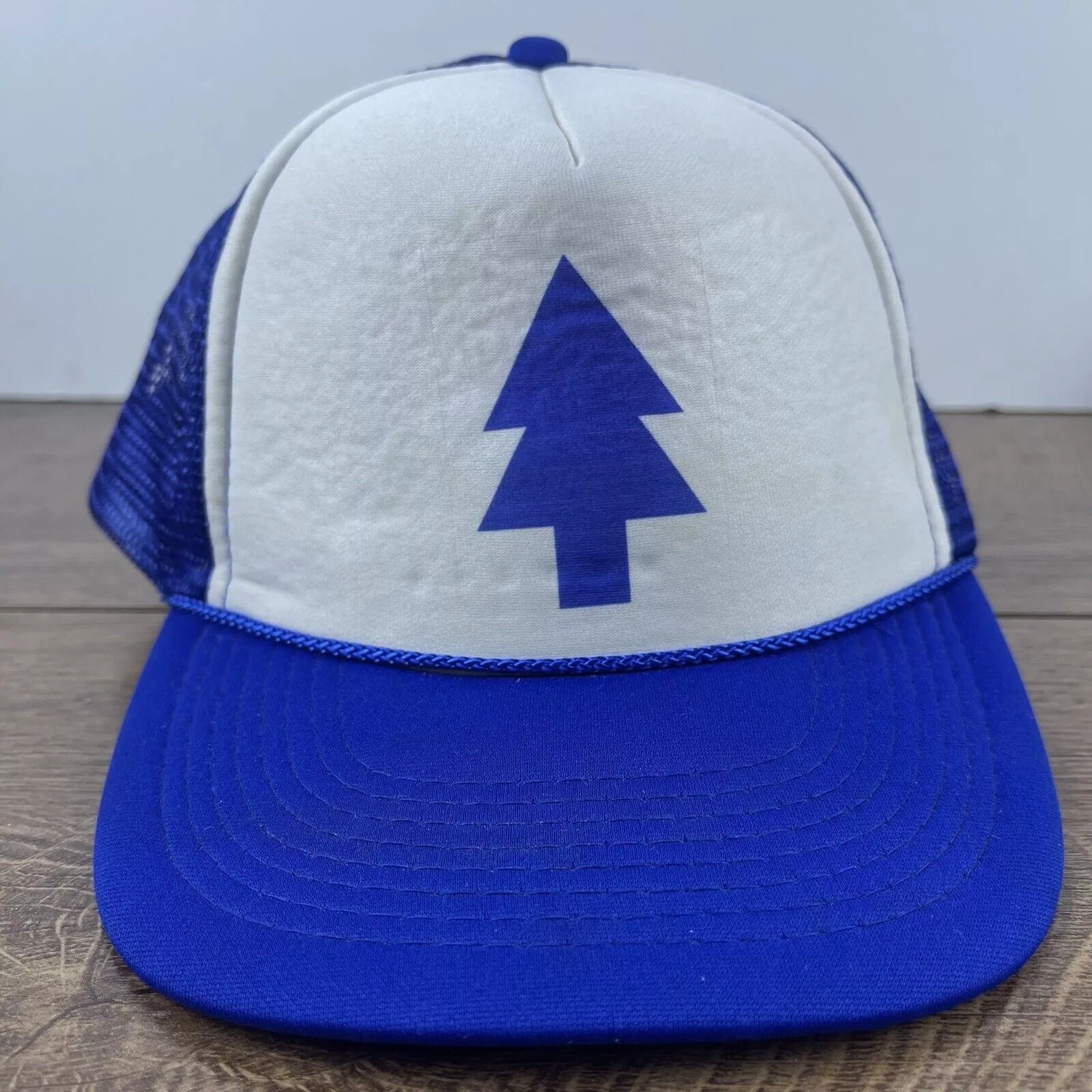 Other Hats Other Pine Tree Hat Pine Tree Snapback Hat Blue Adjustable Hat Adu