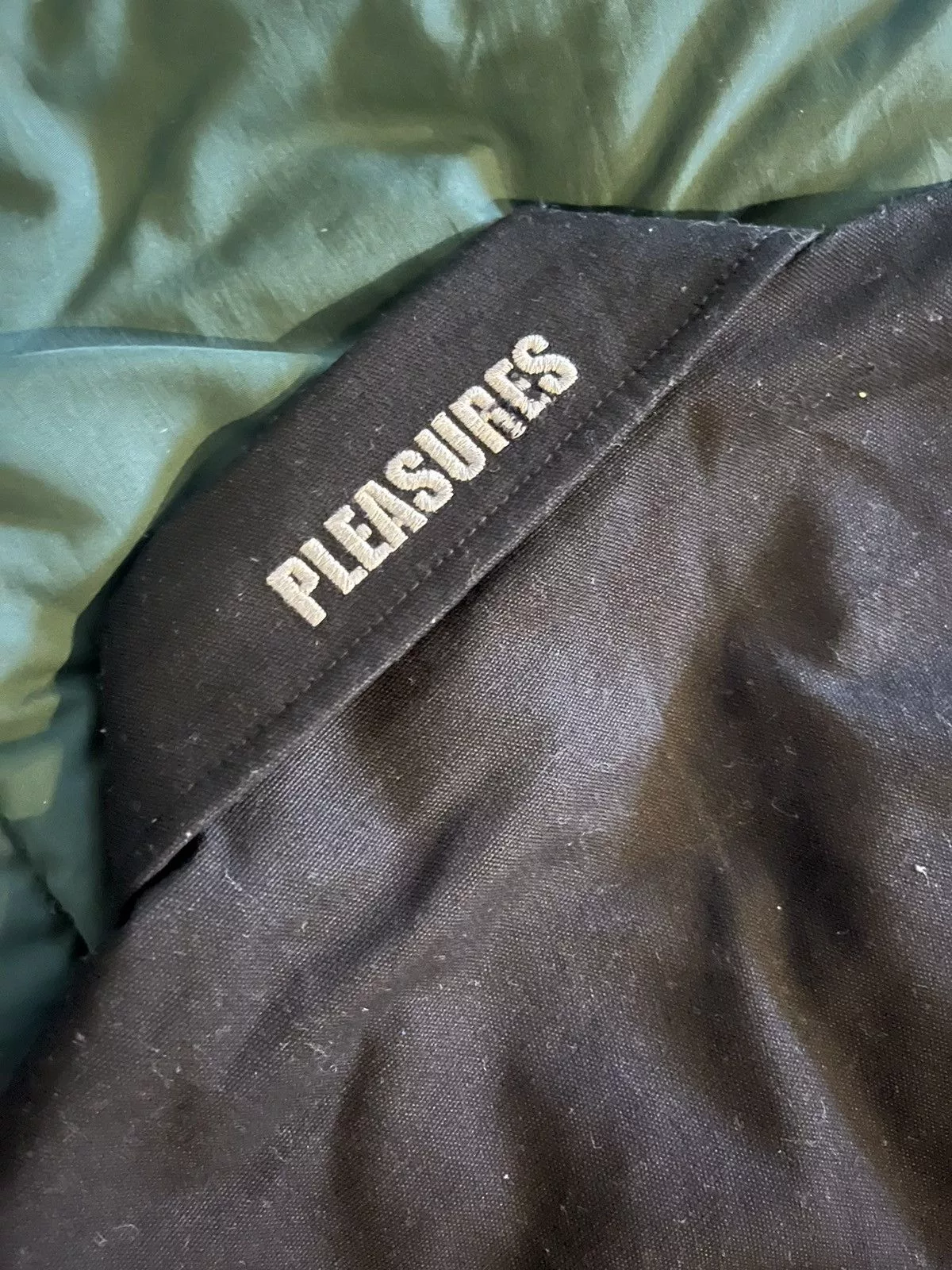 Pleasures Light Jackets Pleasures FLIRT WORK JACKET Black
