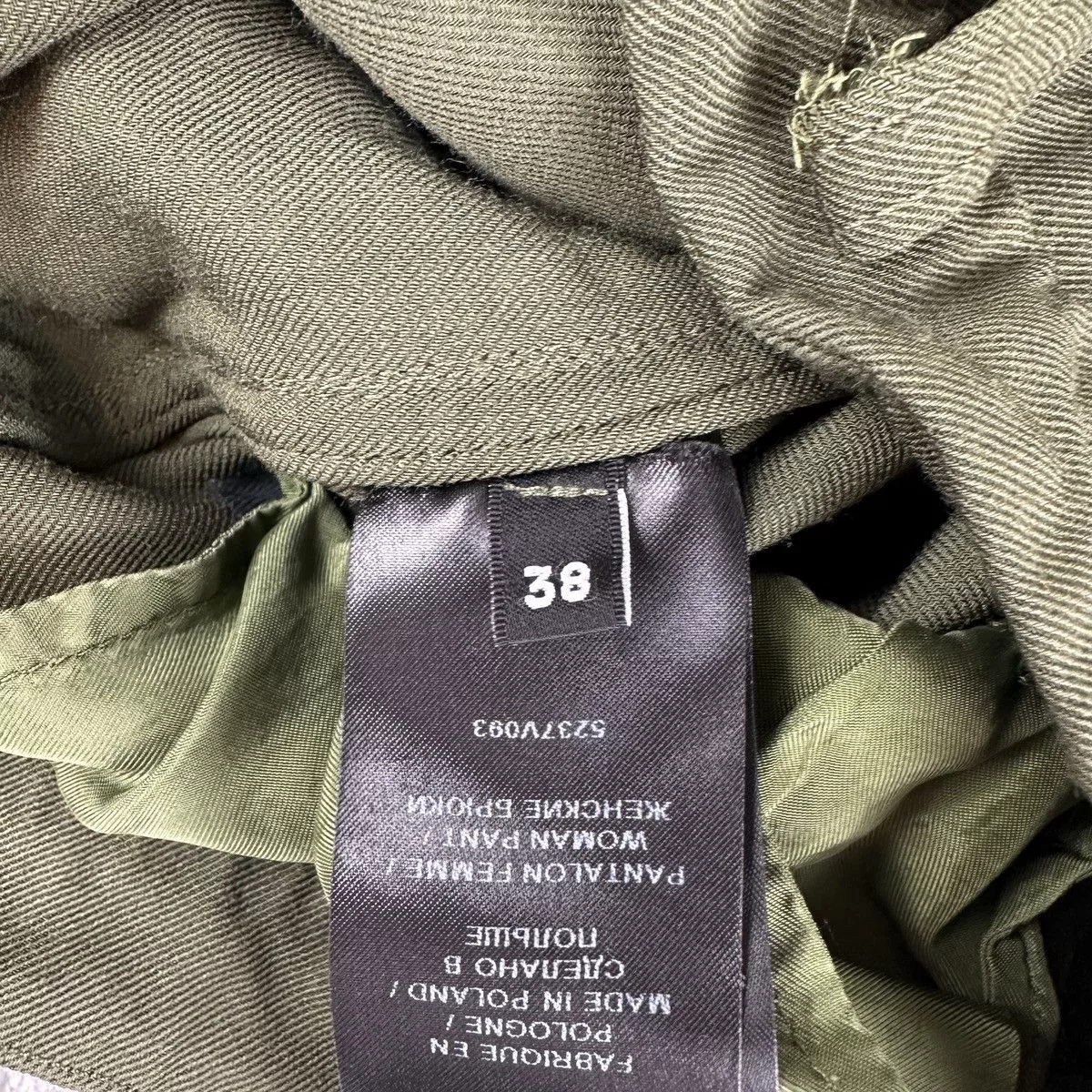 Balmain Jumpsuits Balmain Green Pants Women’s Size 38 EU