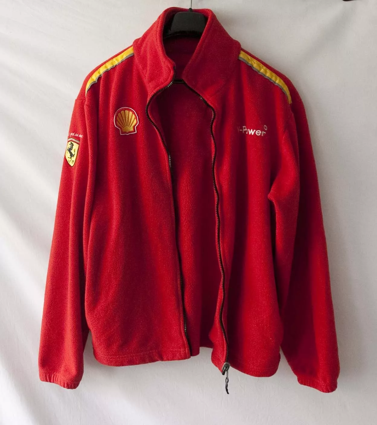 Ferrari Light Jackets Shell Ferrari Jacket Fleece Staff ZIPPER DON'T WORK Size M Red