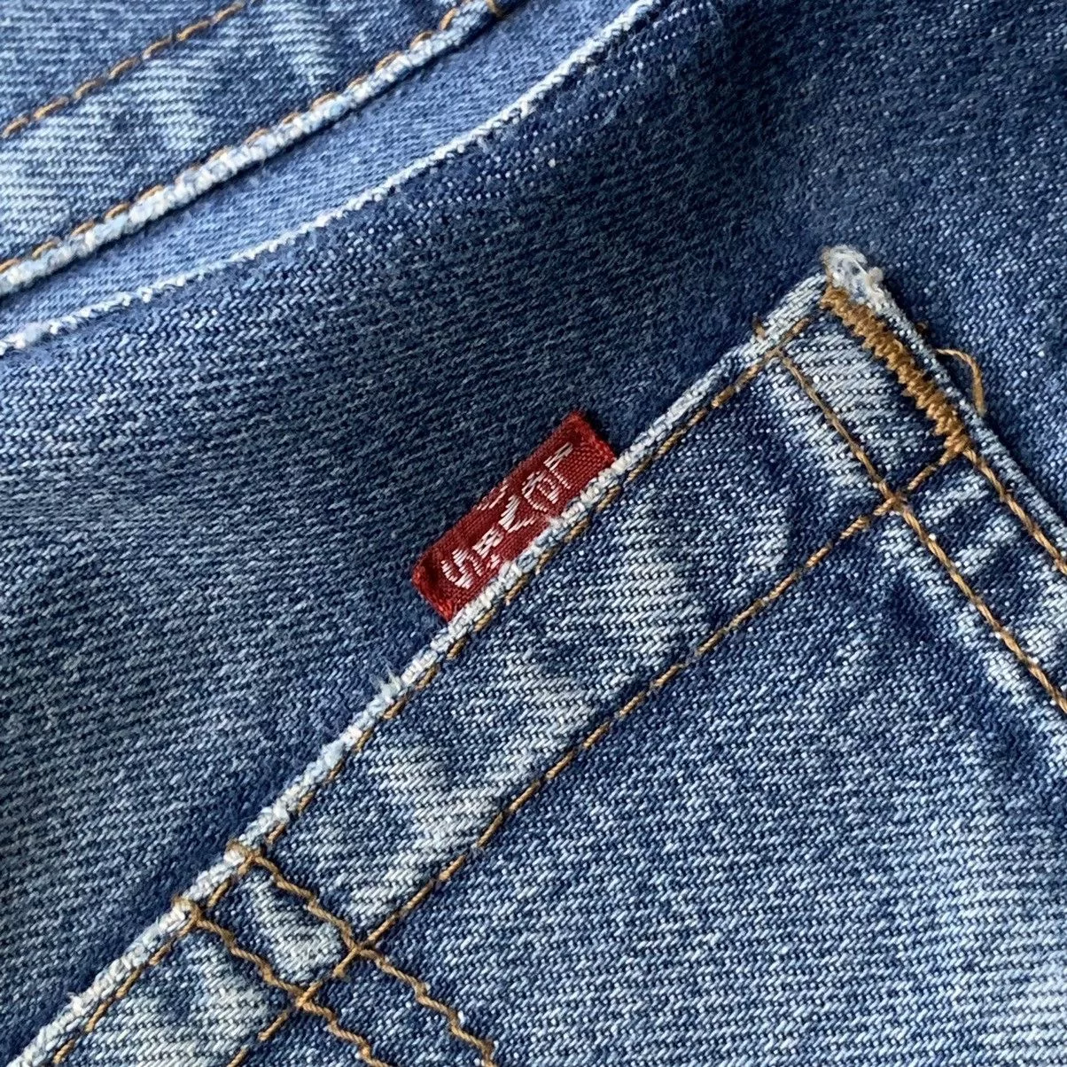 Levi's Denim Levi's × Levi's Vintage Clothing × Vintage Vtg Levis 506 red tab denim jeans pants Blue