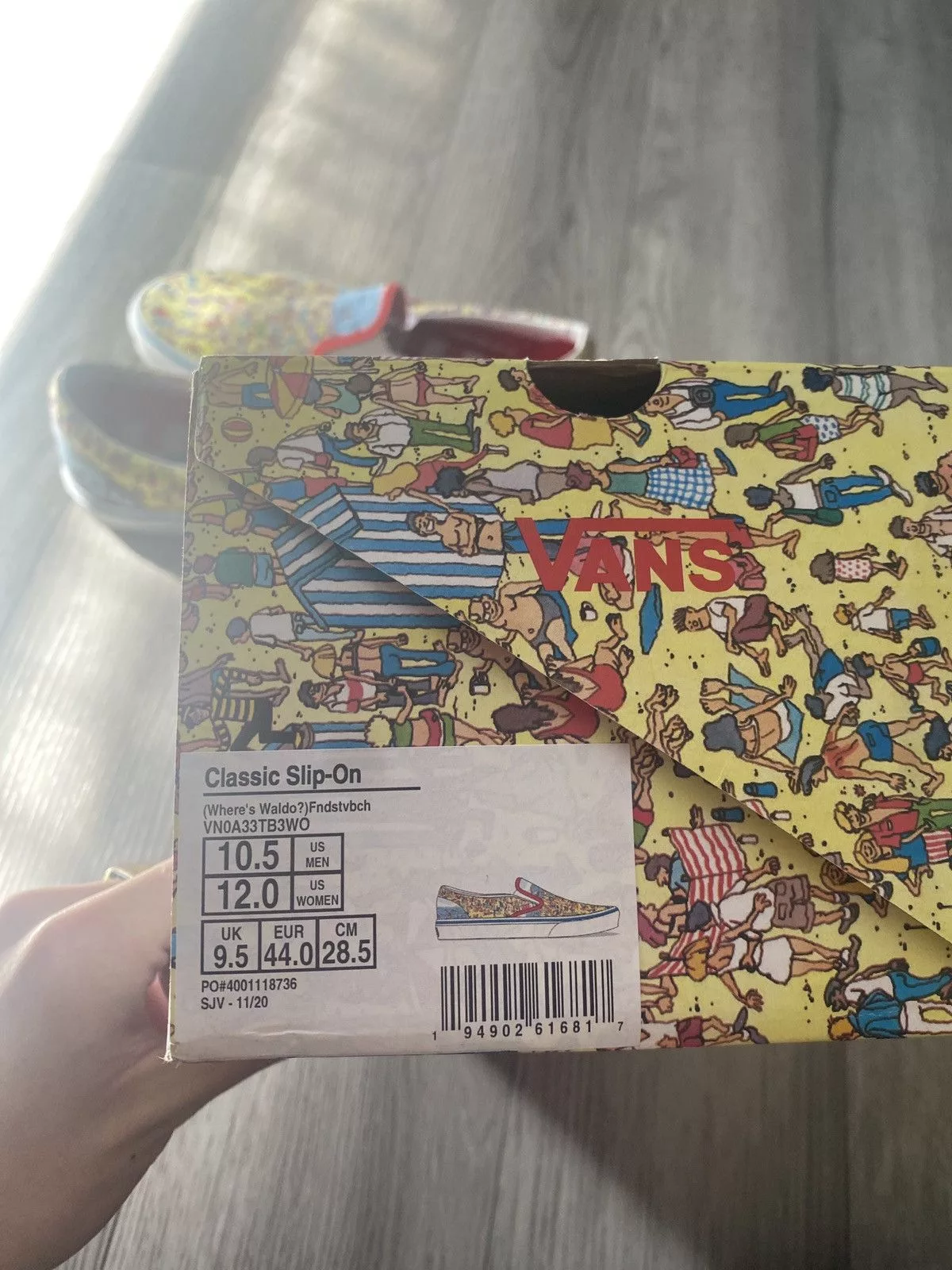 Vans Slip Ons Vans (Where’s Waldo) beach colour way Multi