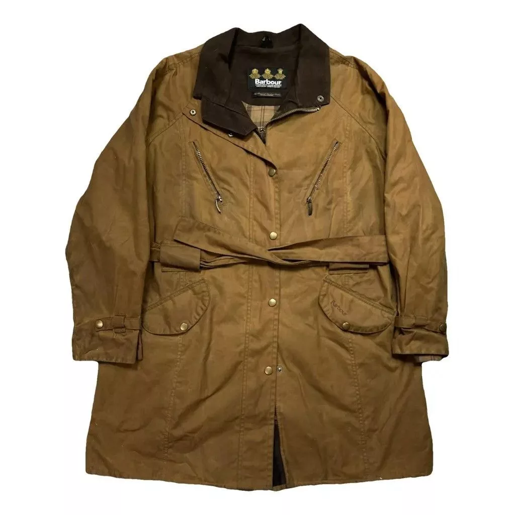 Barbour Coats Barbour Wax Coat Size: 16 fit XL/XXL Brown