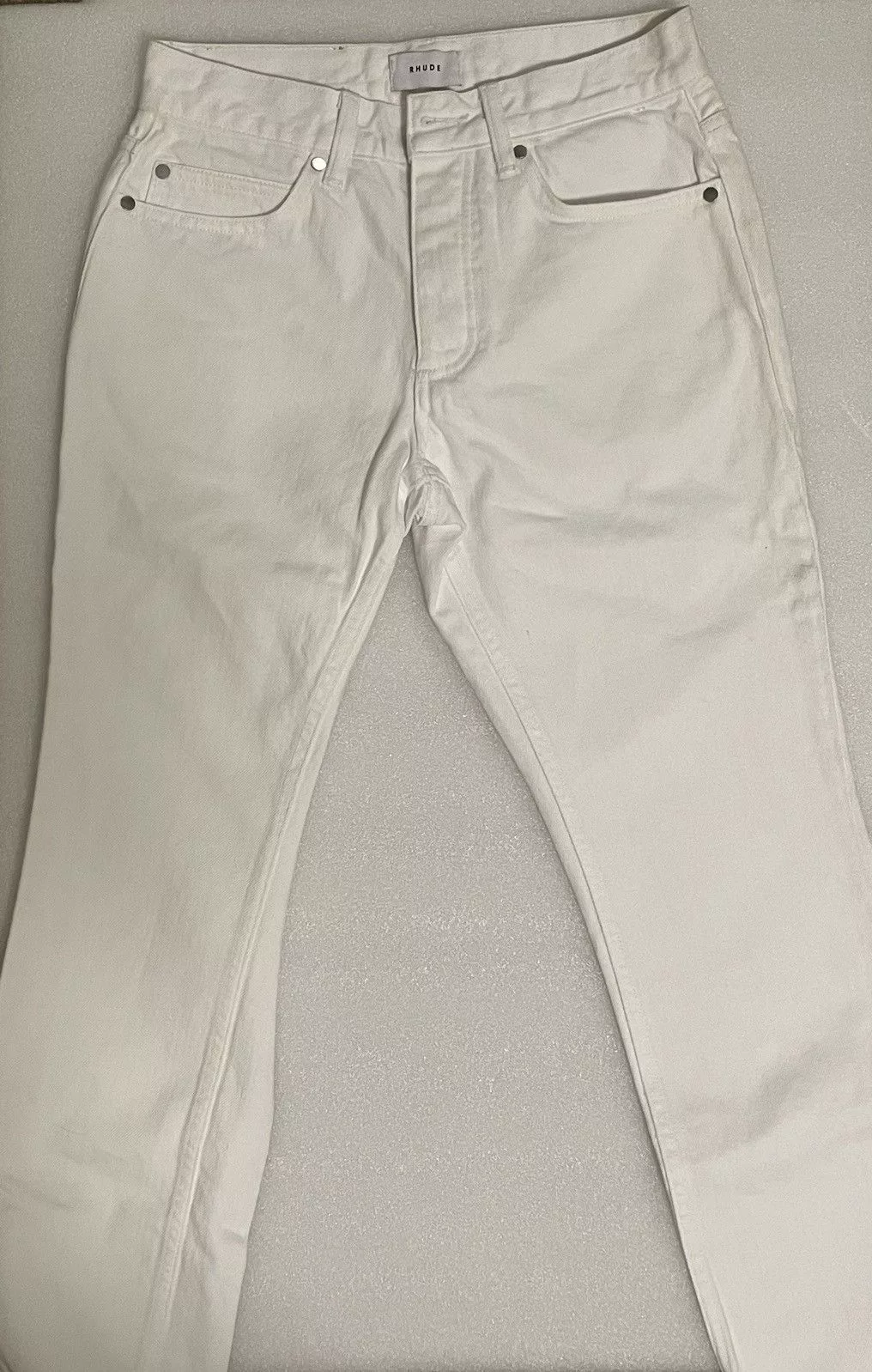 Rhude Denim Rhude White Denim Jeans