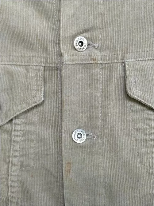 Engineered Garments Denim Jackets Engineered Garments × Nepenthes Cyberweek Vintage Engineered garment corduroy trucker jacket Beige
