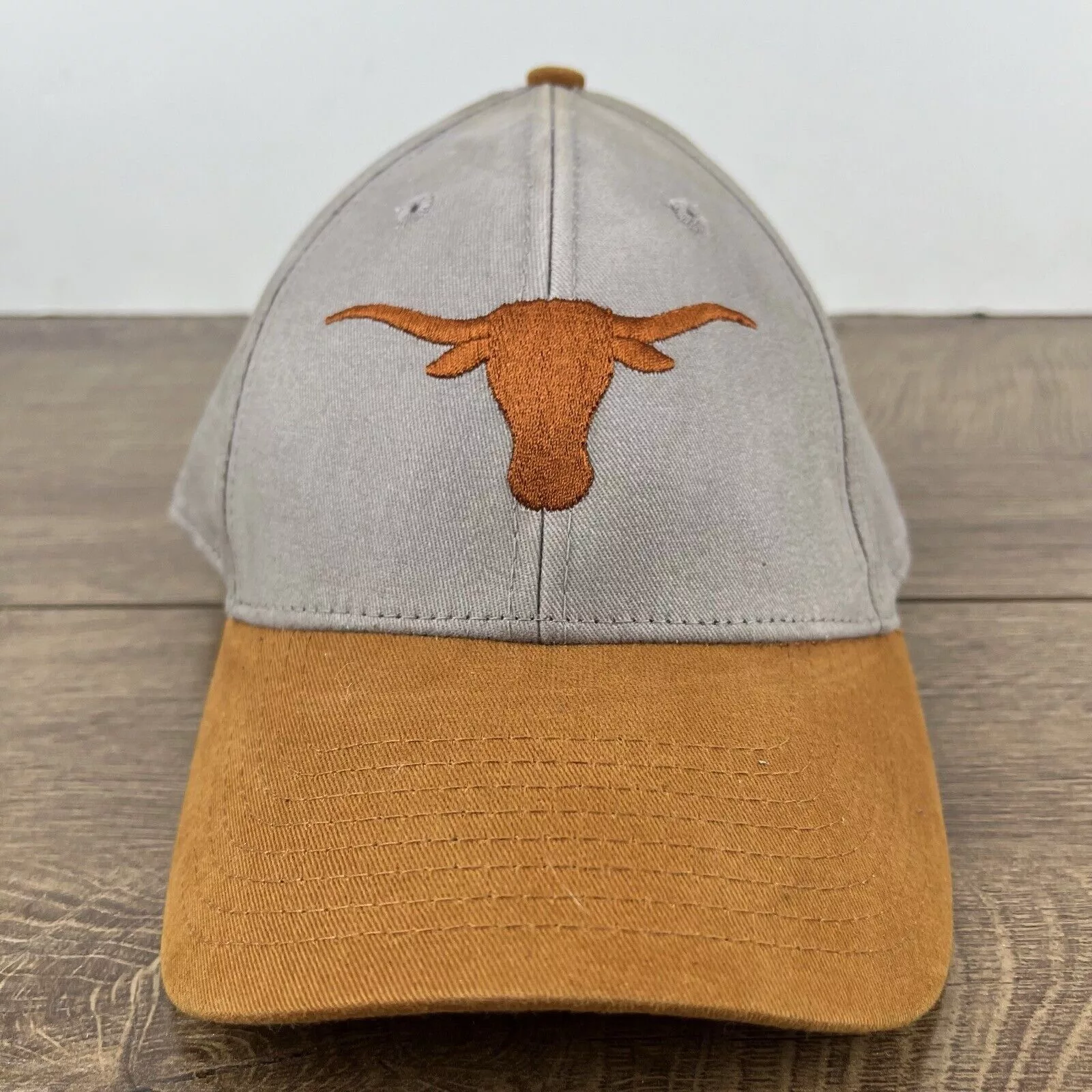Other Hats Other Texas Longhorns Gray Orange Hat Gray Hat Adjustable Hat Gray