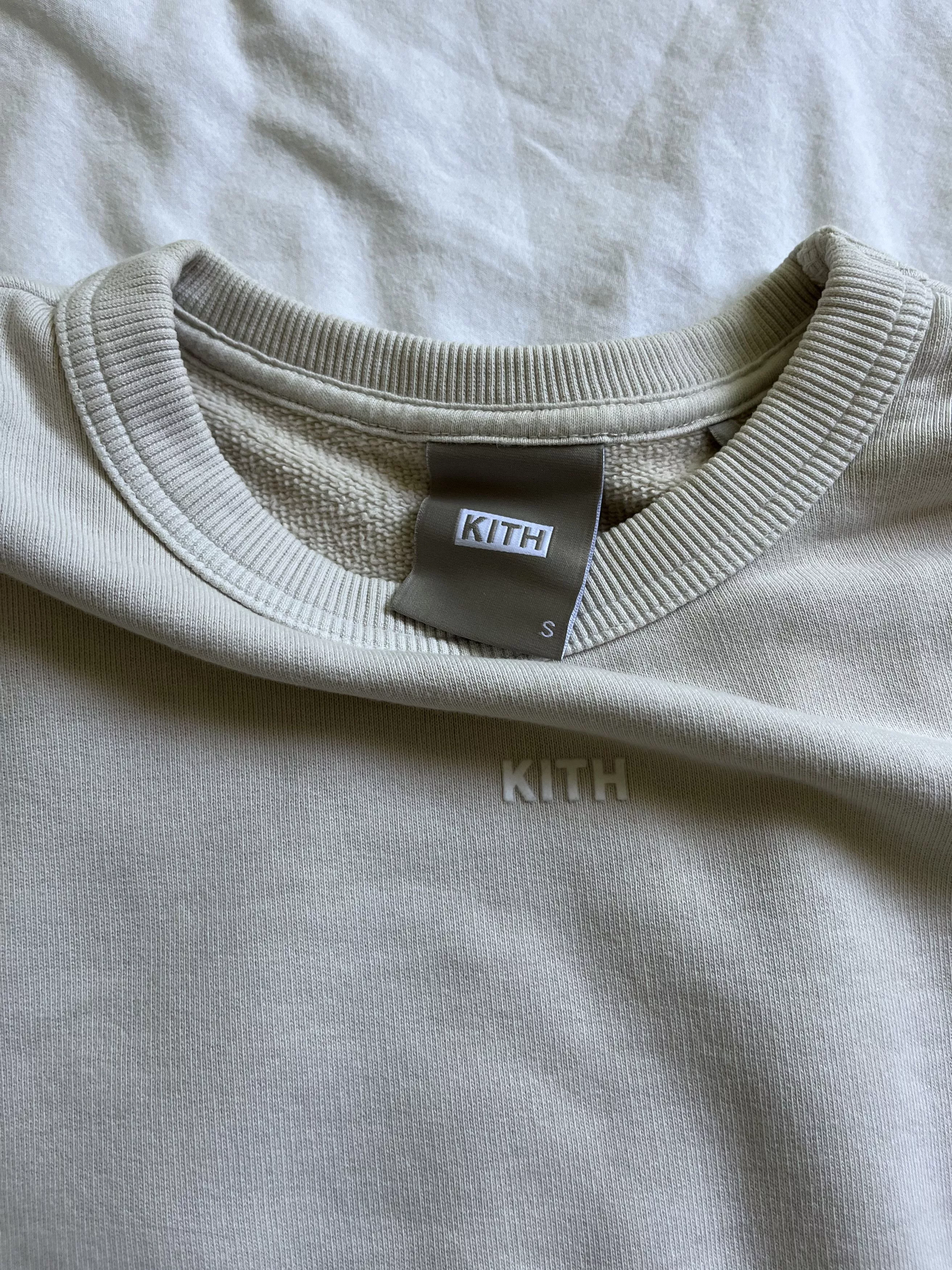 Kith Hoodies Kith Ombre Sweatshirt Beige