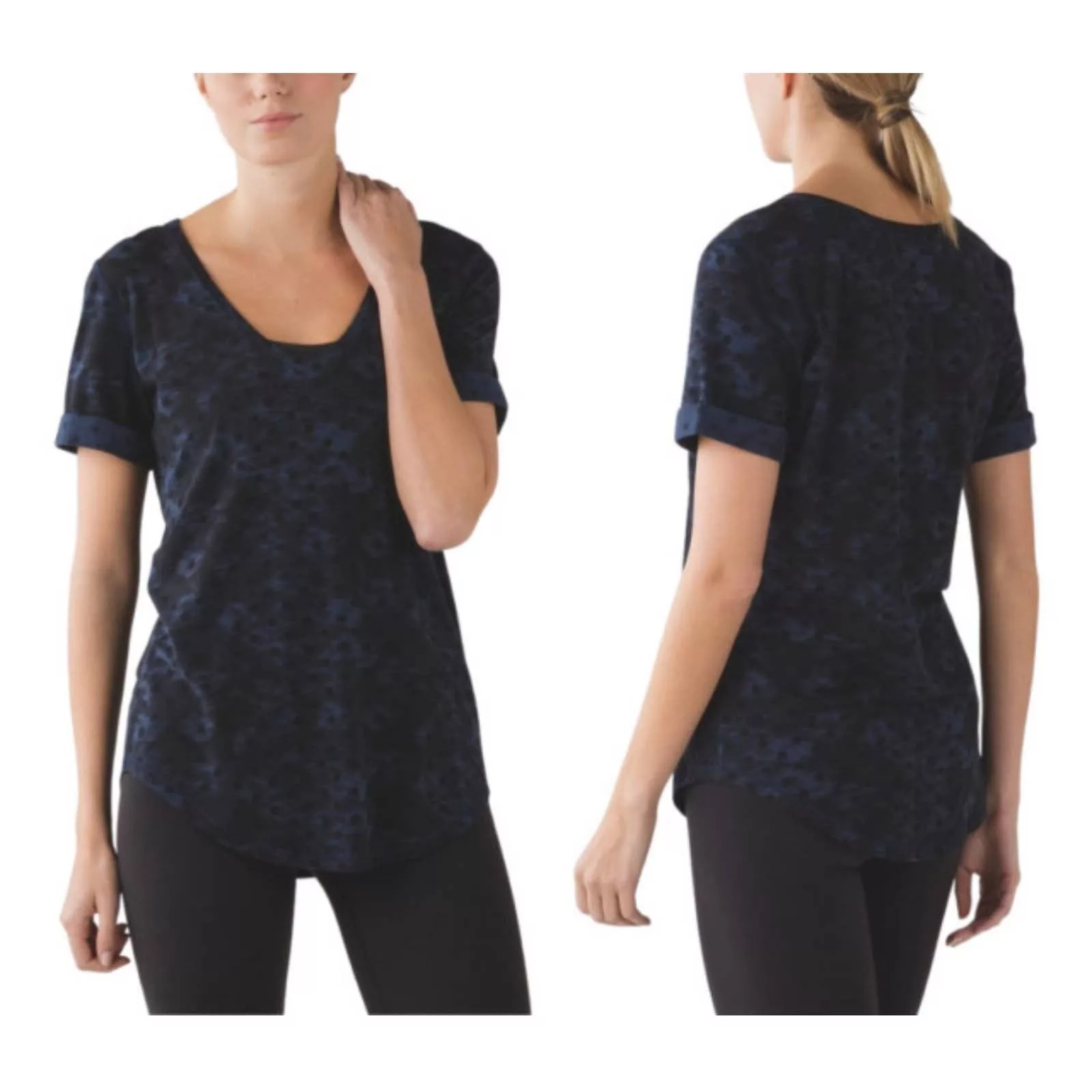Lululemon Long Sleeve T Shirts Lululemon tee Blue