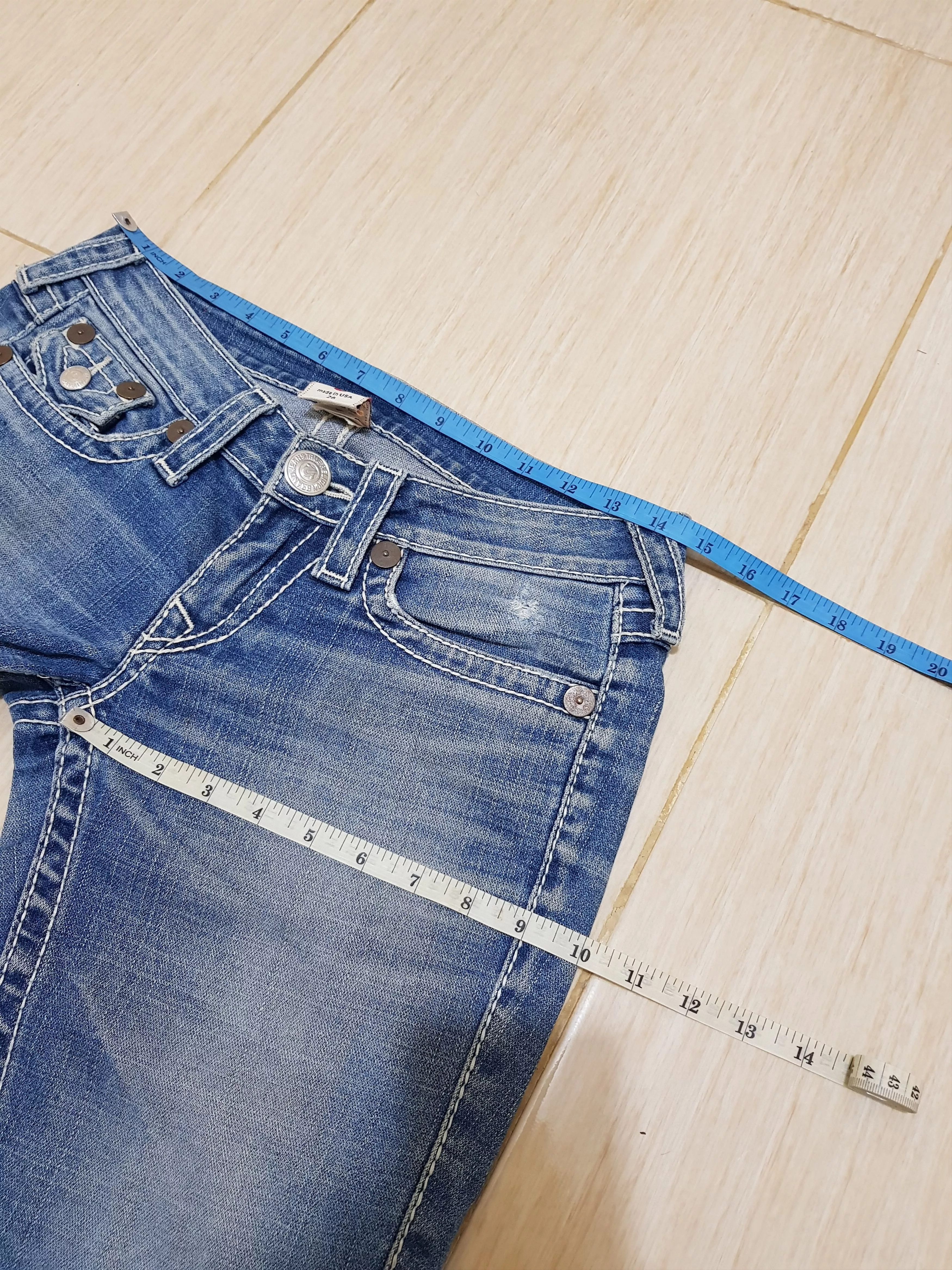 Jean Jeans Jean × True Religion × Vintage True religion Blue