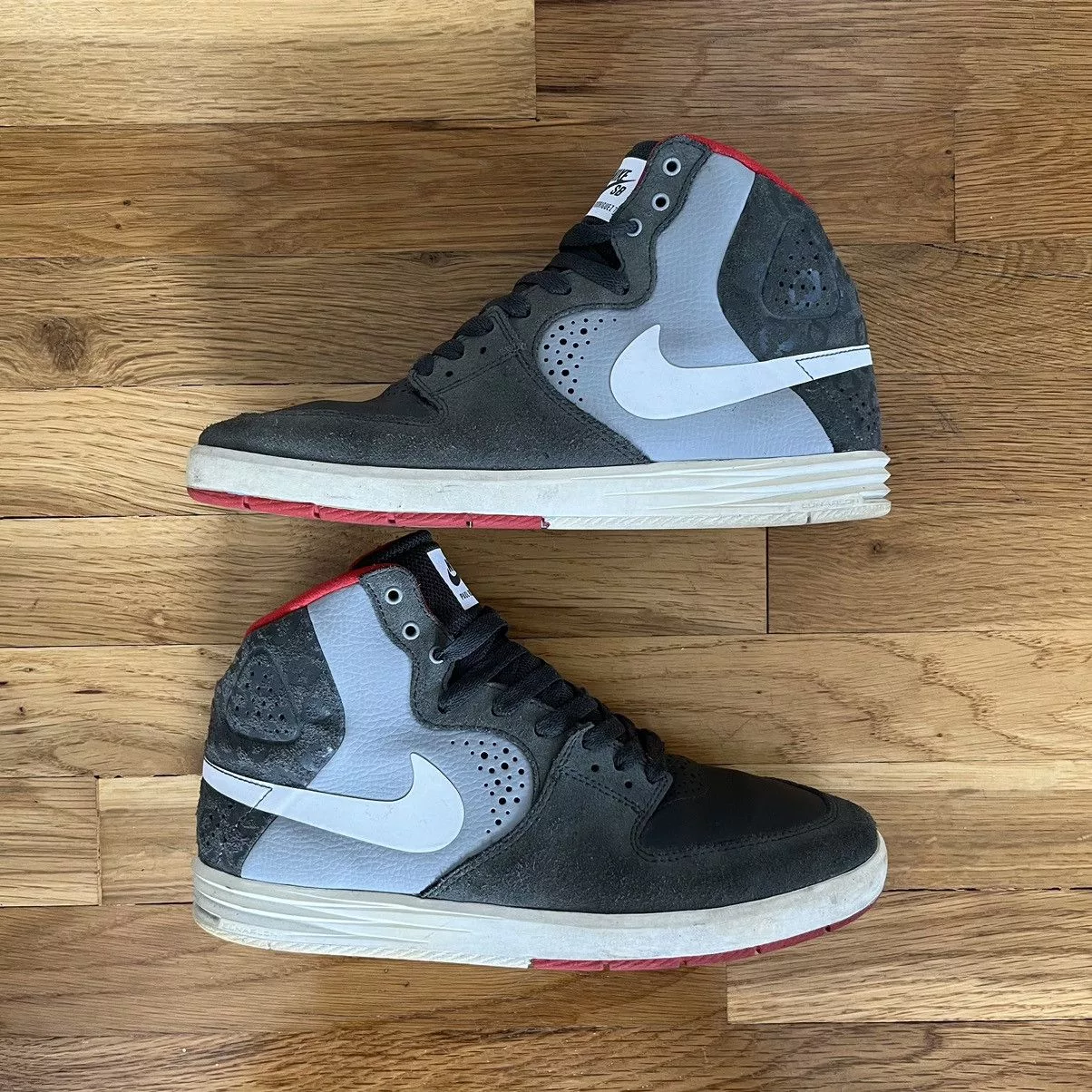 Nike SB Hi Top Sneakers Nike SB P-Rod 7 Gray