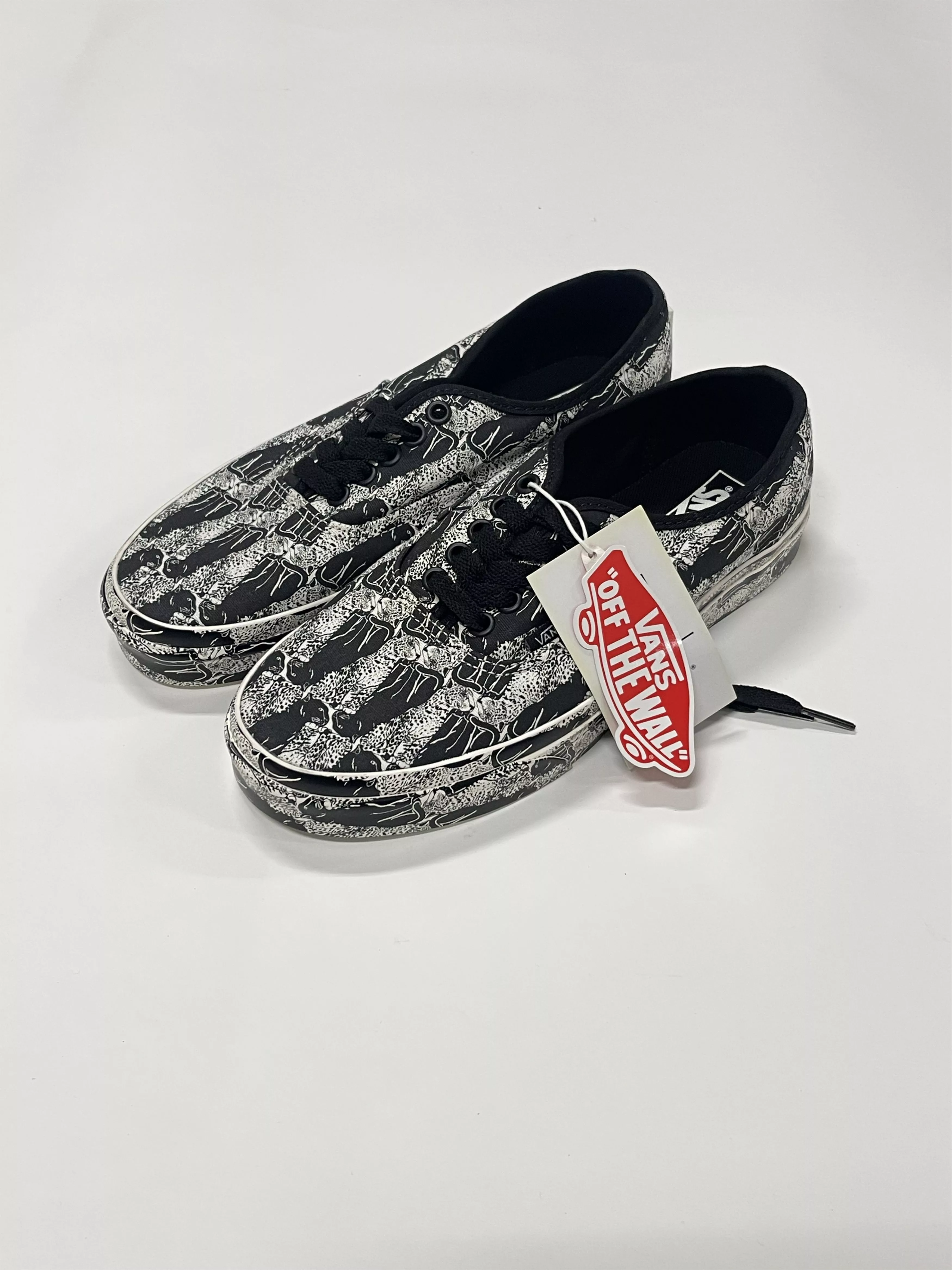 Vans Low Top Sneakers Vans X Opening Ceremony Authentic Leopard Sneaker Black