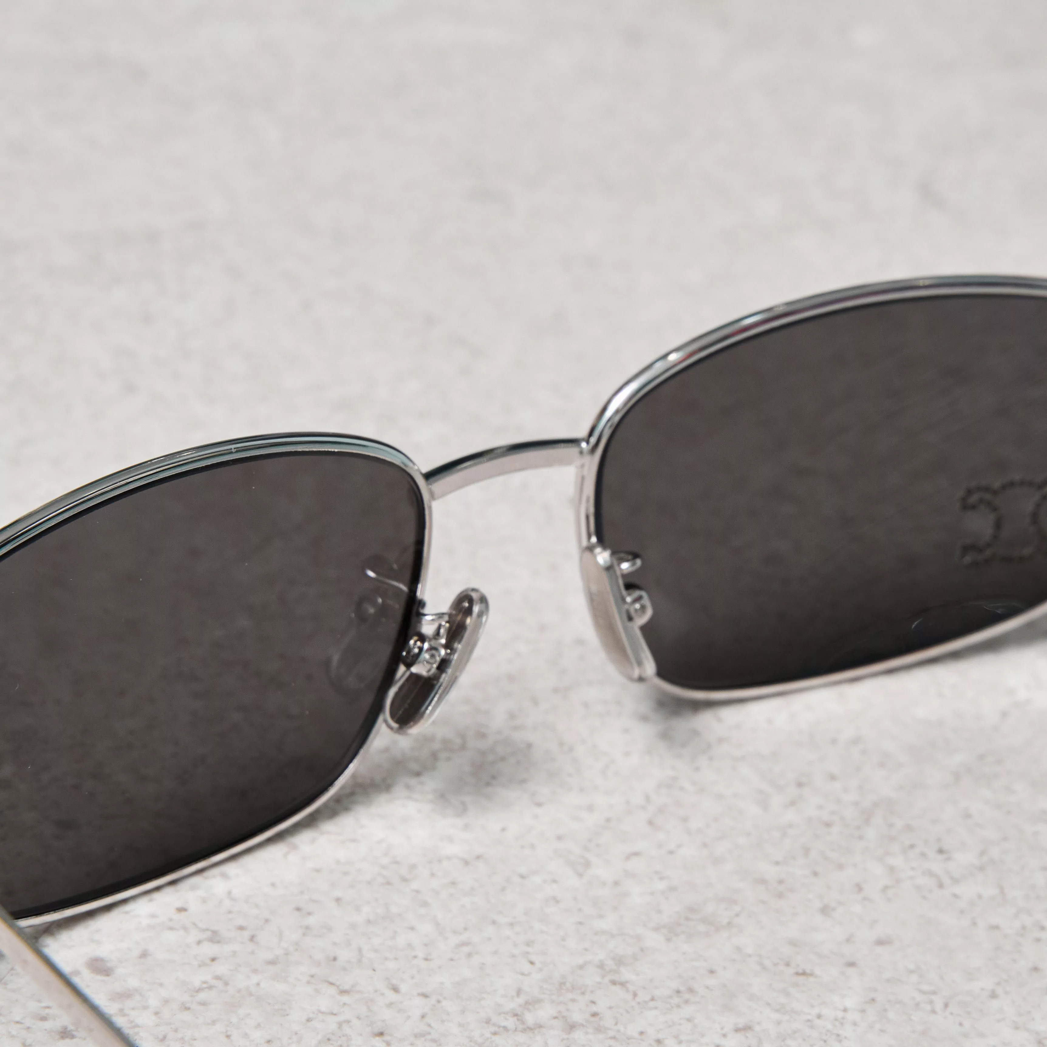 Celine Sunglasses CELINE CL40285U 16A Sunglasses SILVER
