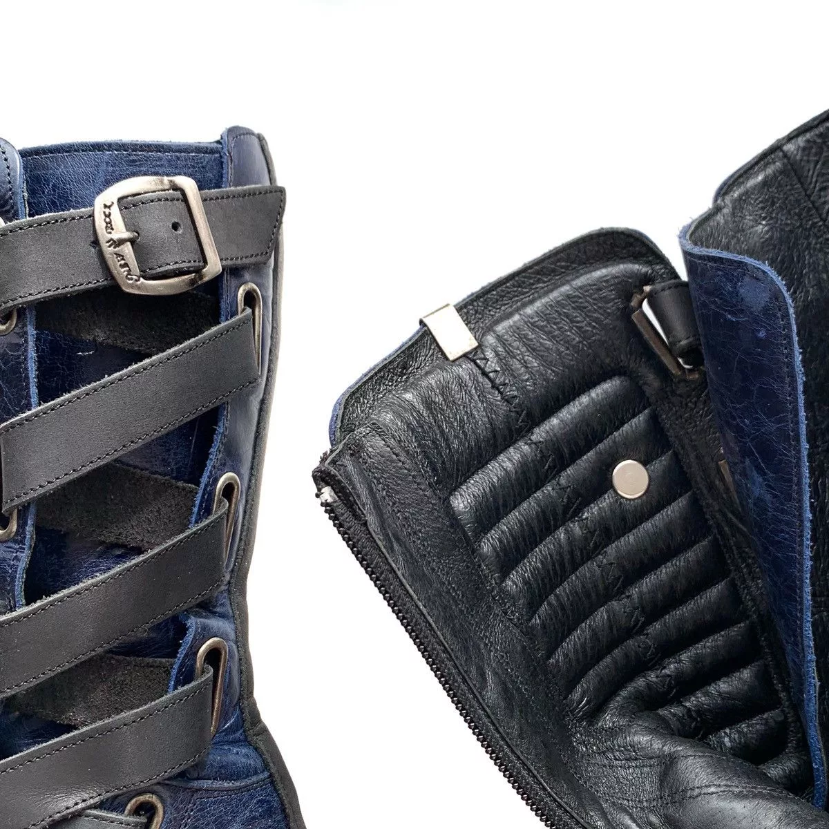 New Rock Boots New Rock Blue Boots Vintage Black