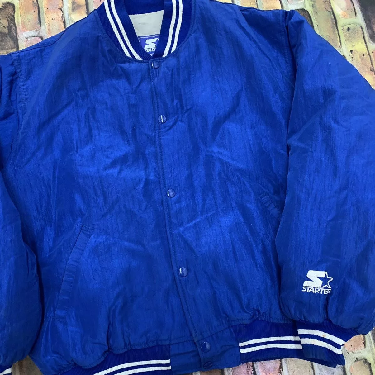 Starter Bombers Starter × Vintage Vintage Starter jacket Blue