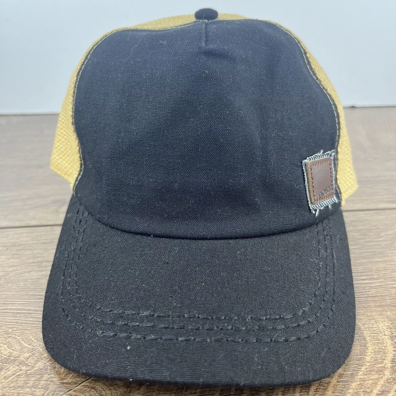 Other Hats Other Roxy Black Hat Adjustable Adult Size Black Hat Cap