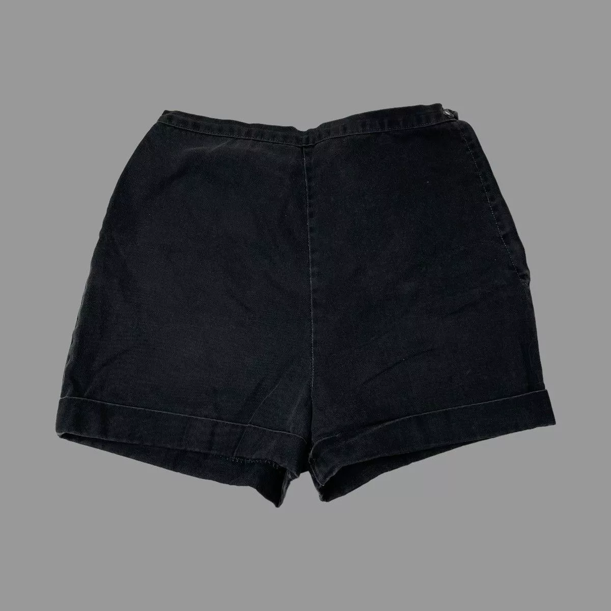 Vintage Shorts Vintage 1950s side zip shorts Black