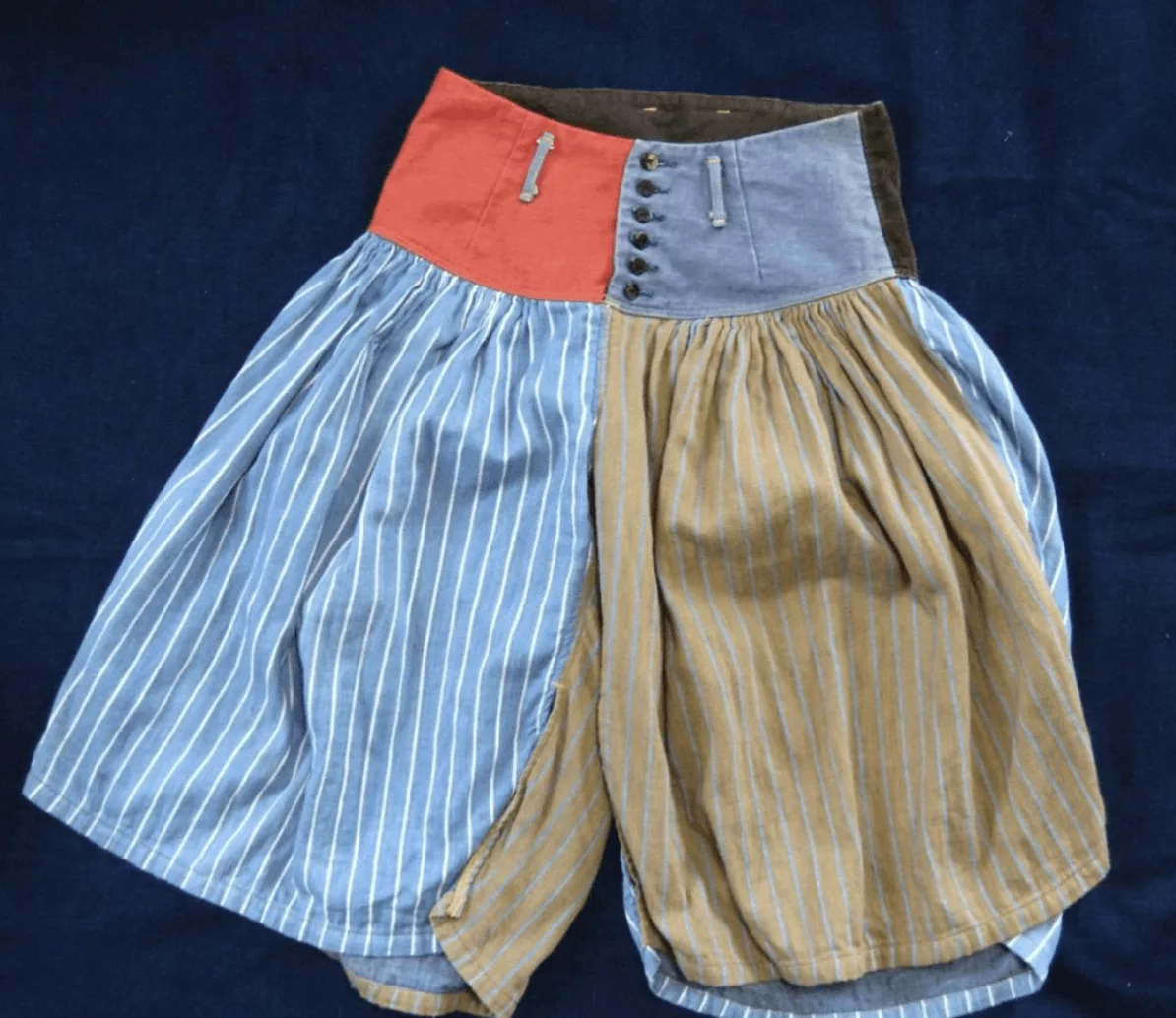 Kapital Pants KAPITAL Amish multi-pattern/ multicolor pants