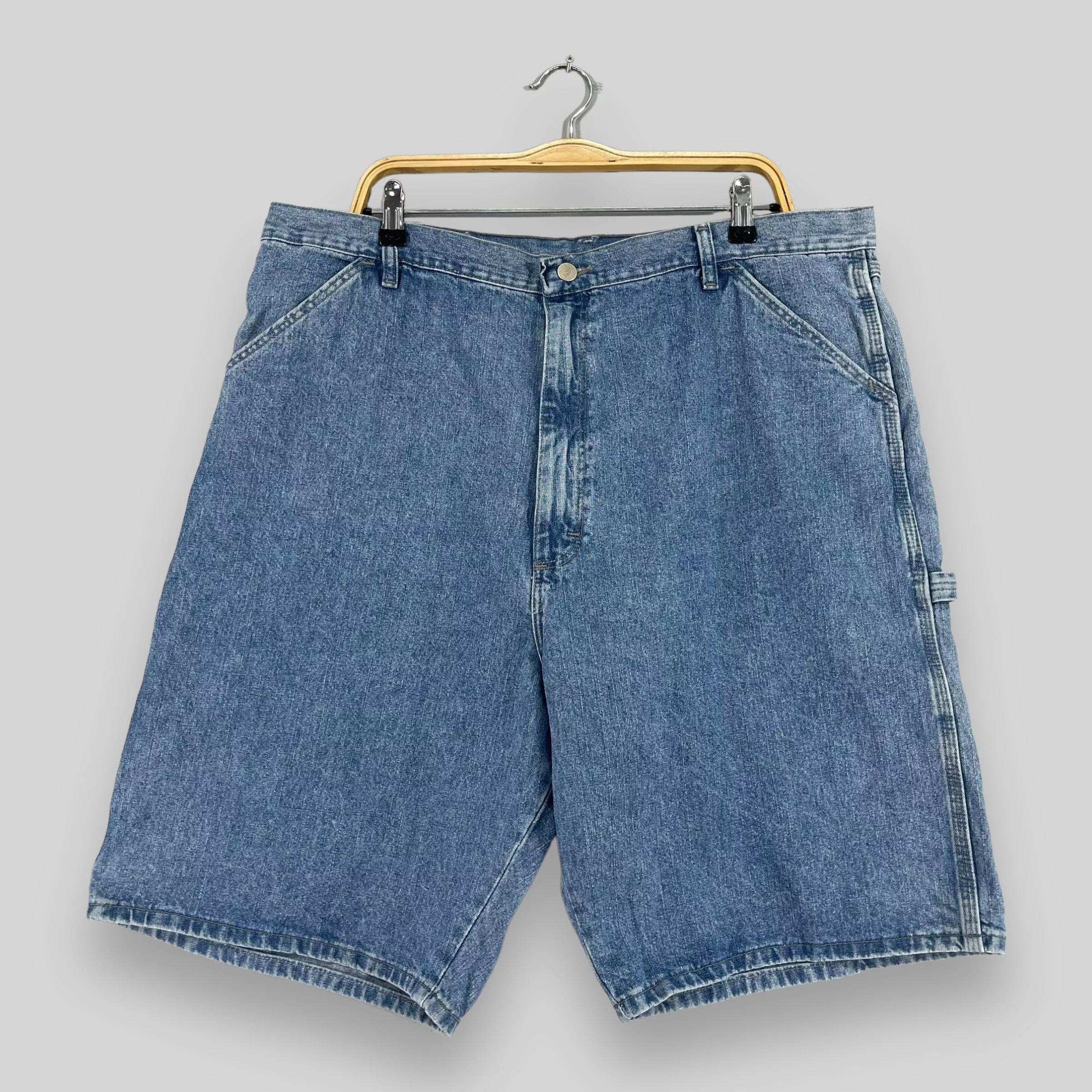 Wrangler Shorts Size 40 Vintage Wrangler Workwear Cutoff Short Jeans Blue Streetwear