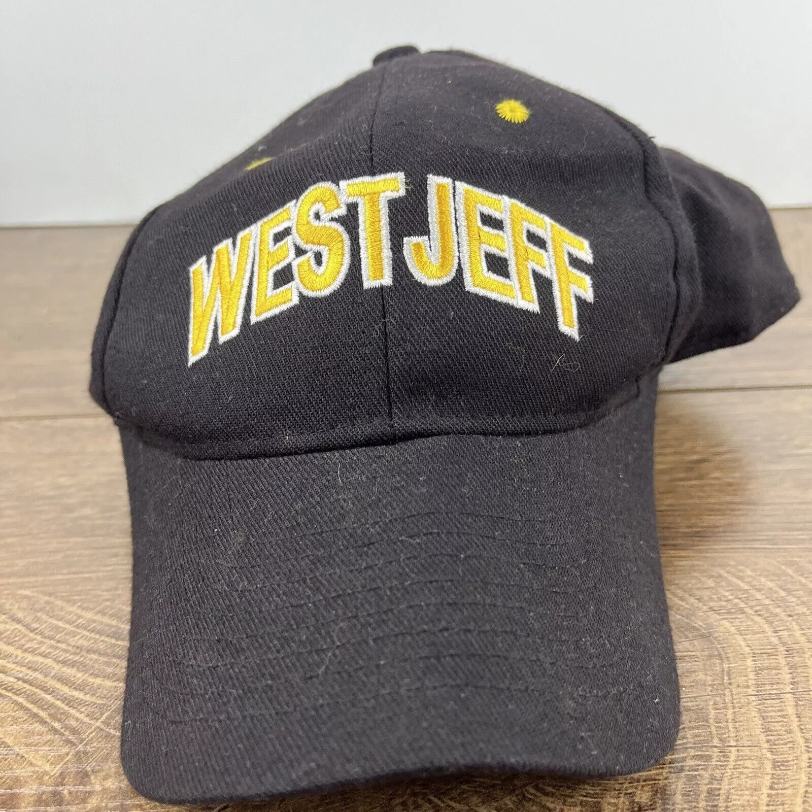 Other Hats Other West Jefferson Hat West Jeff Black Hat Snapback Adjustable A