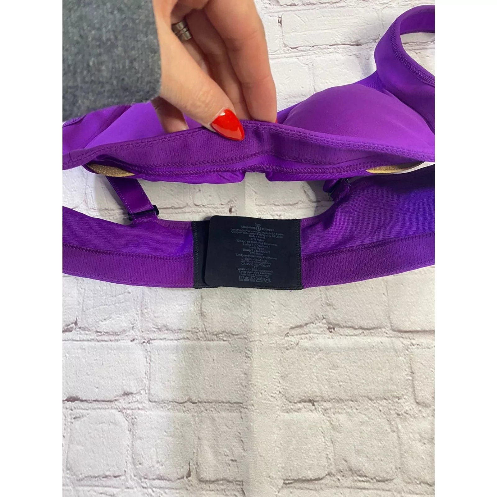 Lululemon Socks Intimates Lululemon Bra Purple