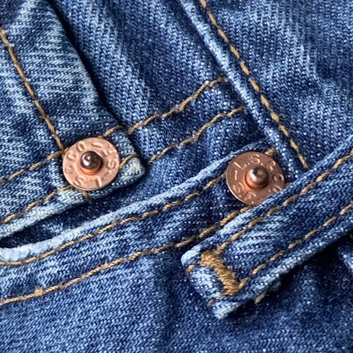 Levi's Denim Levi's × Levi's Vintage Clothing × Vintage Vtg Levis 506 red tab denim jeans pants Blue
