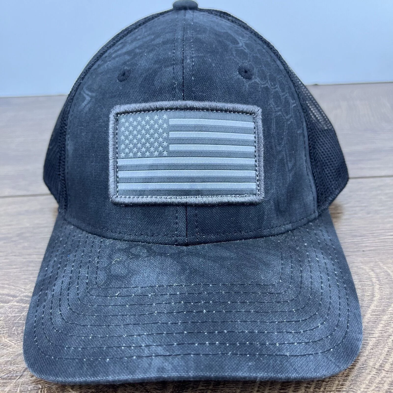 Other Hats Other USA Flag Snapback Hat American Flag Gray Hat Adjustable Adul